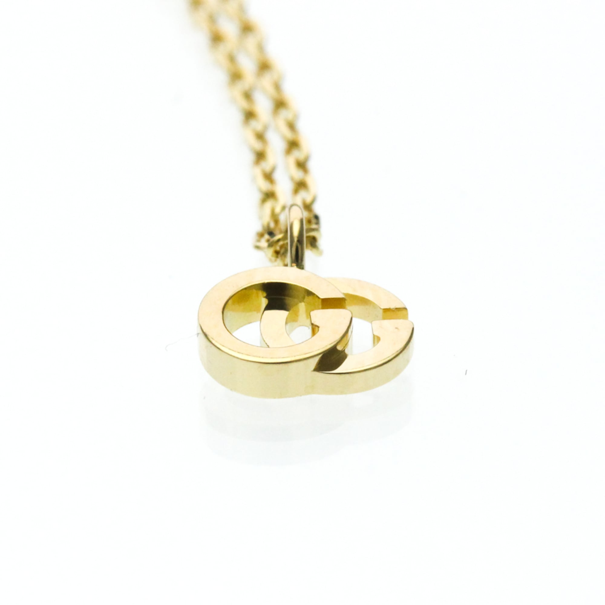 Pendant Necklace 18K Yellow Gold with Topaz