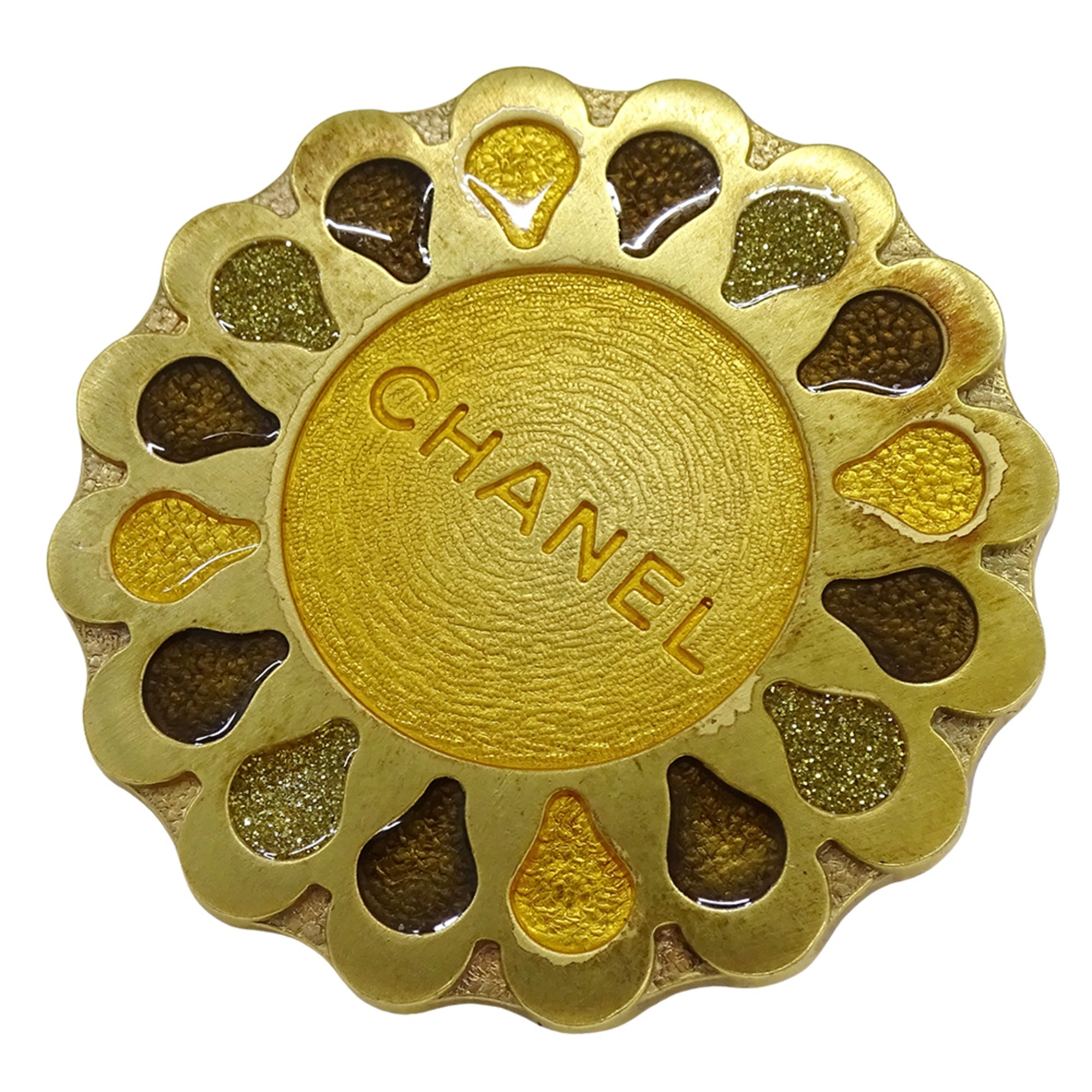Vintage Pendant Brooch Metal