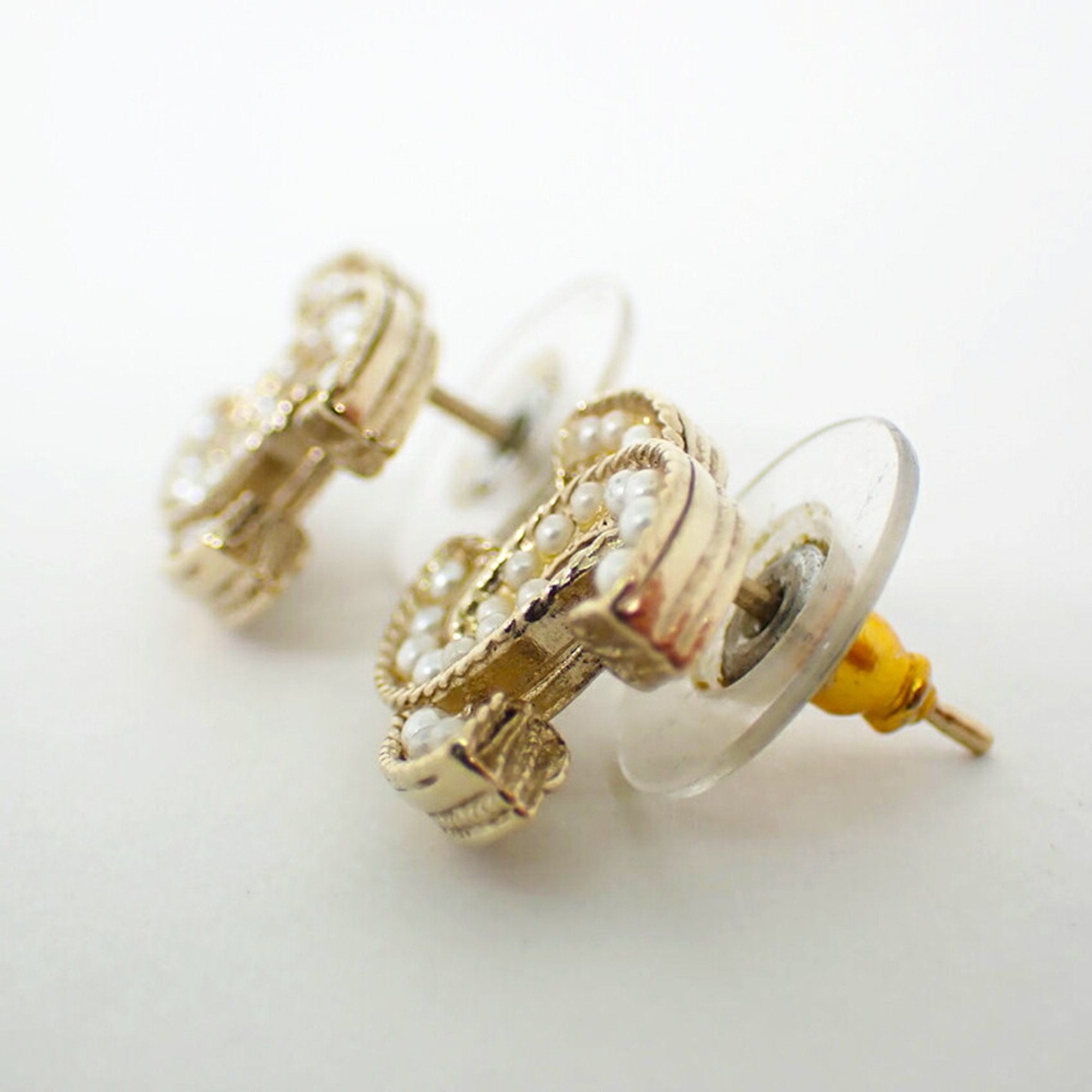 CC Logo Earrings Metal