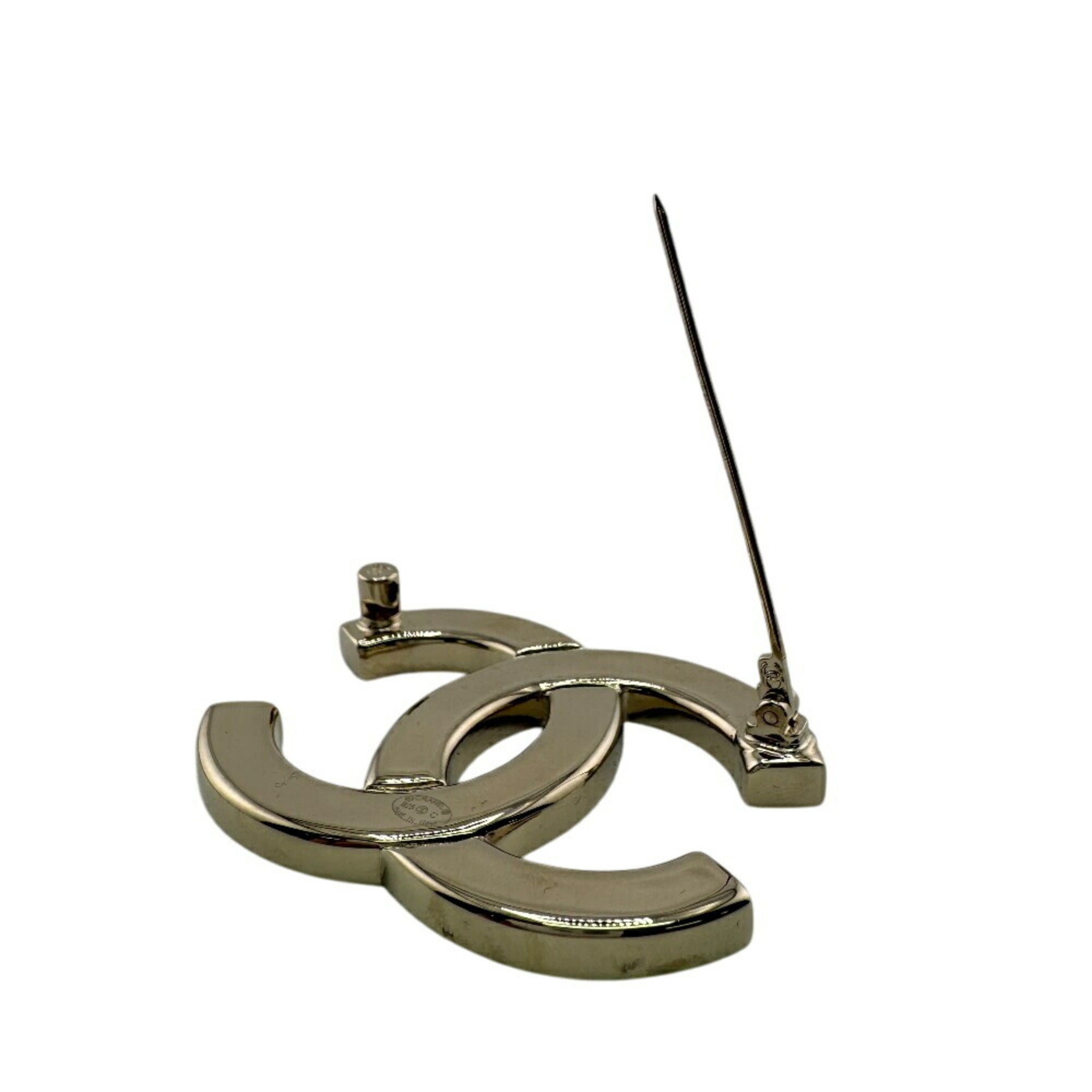 CC Logo Brooch Sterling Silver