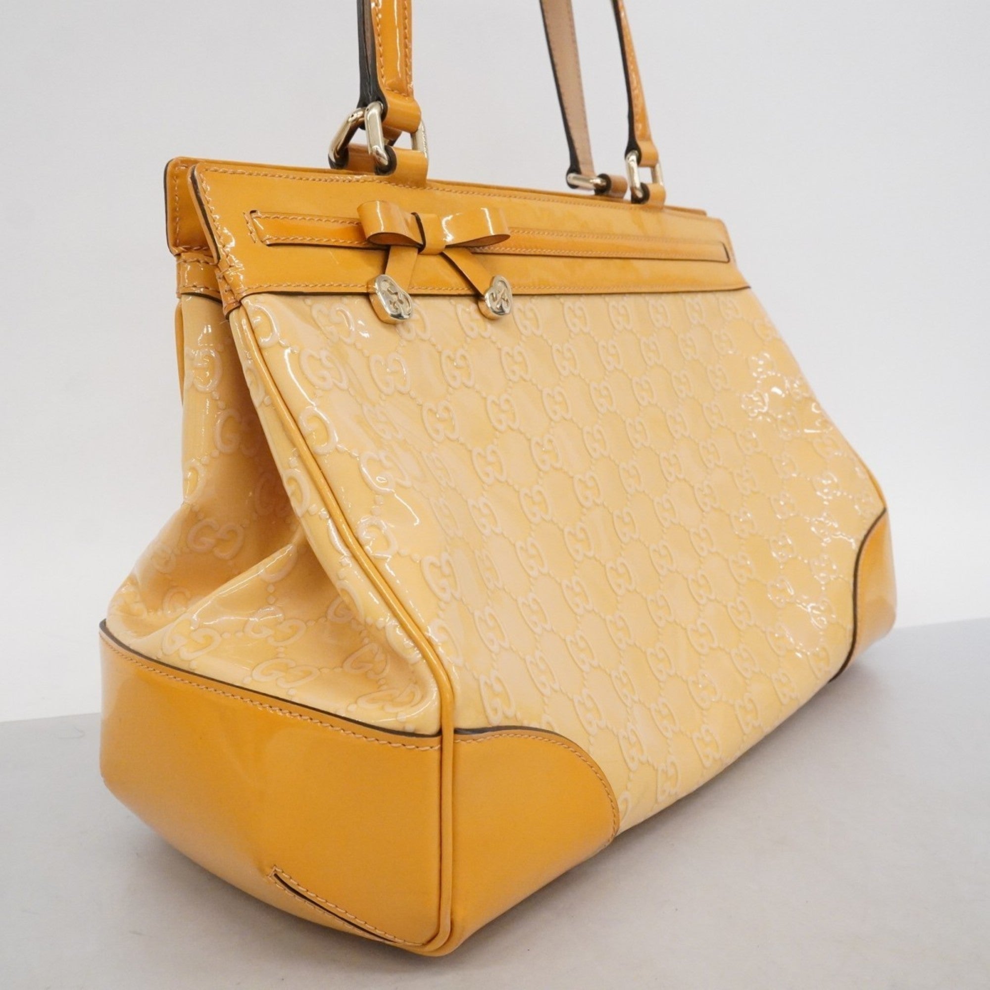 Mayfair Satchel Guccissima Leather Medium