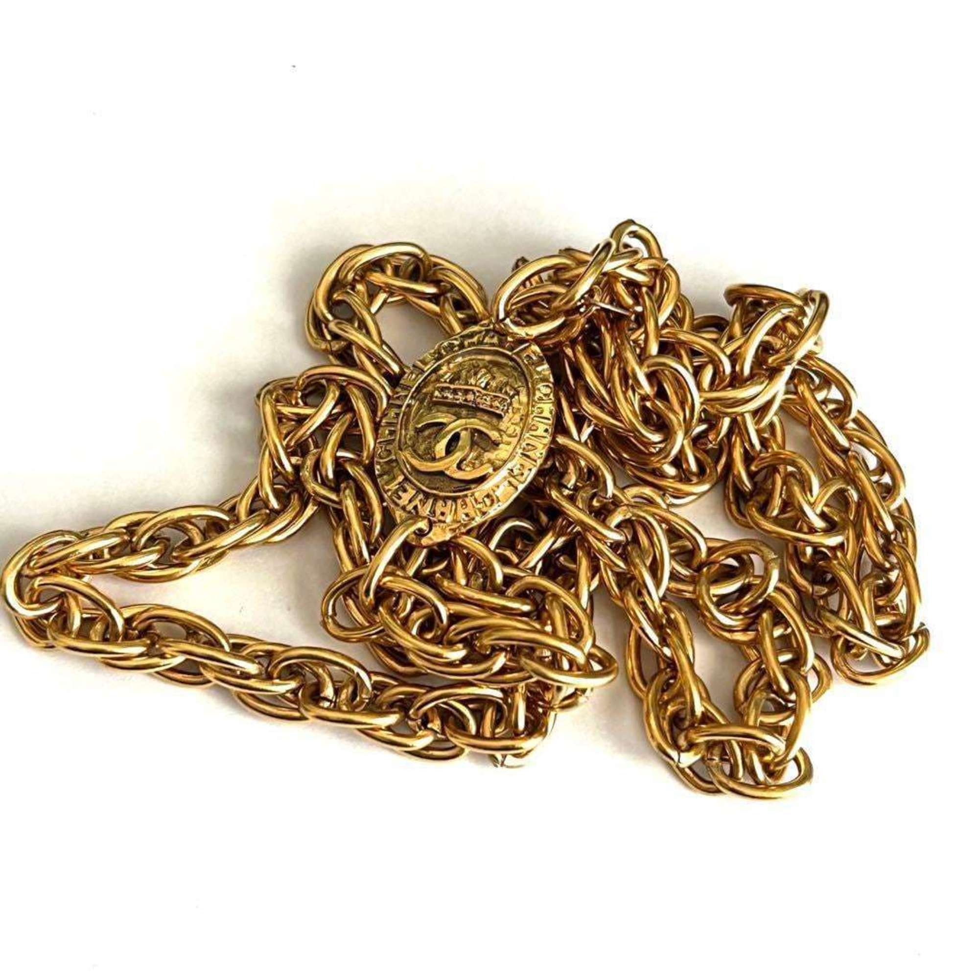 Pendant Necklace Metal Long