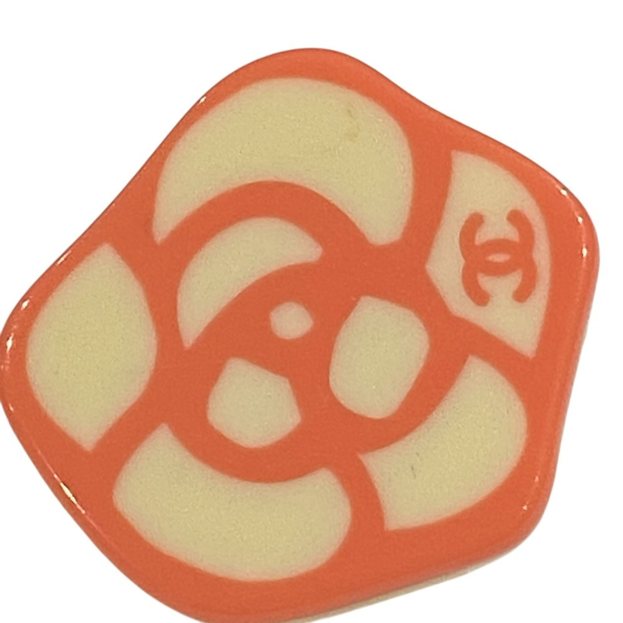 CC Logo Clip-On Earrings Metal