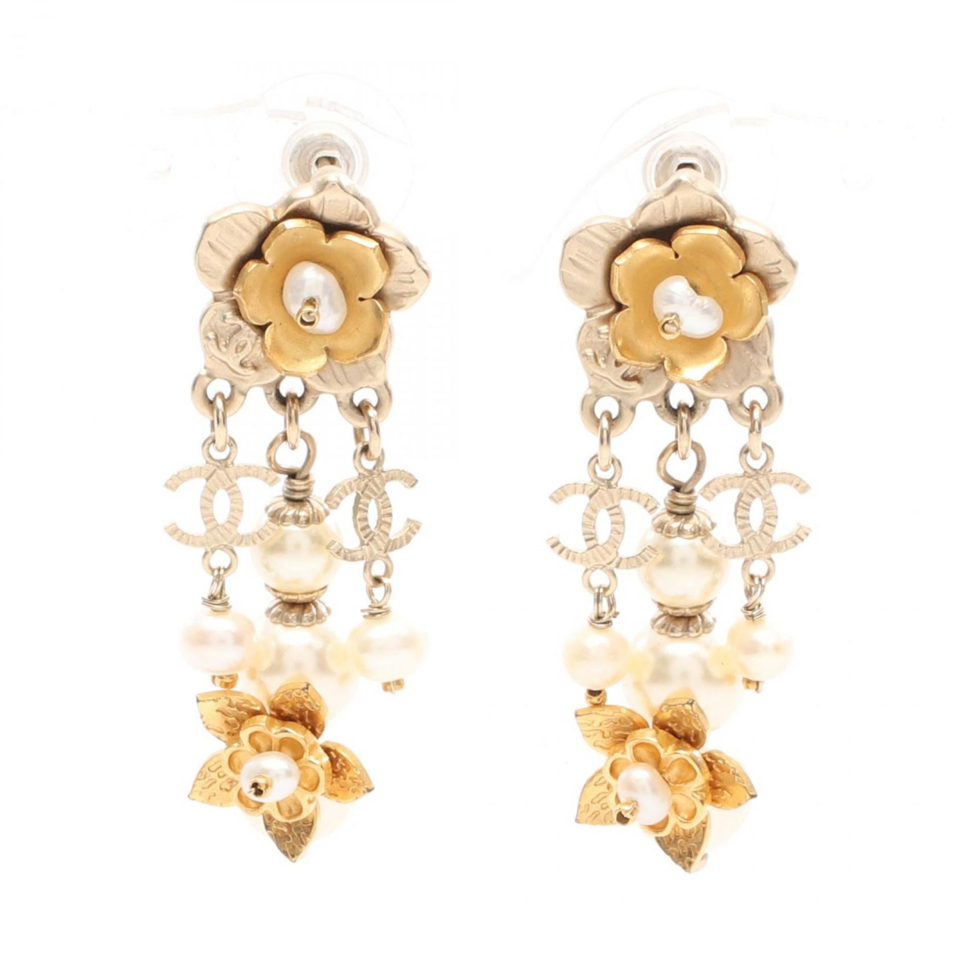 CC Logo Earrings Metal