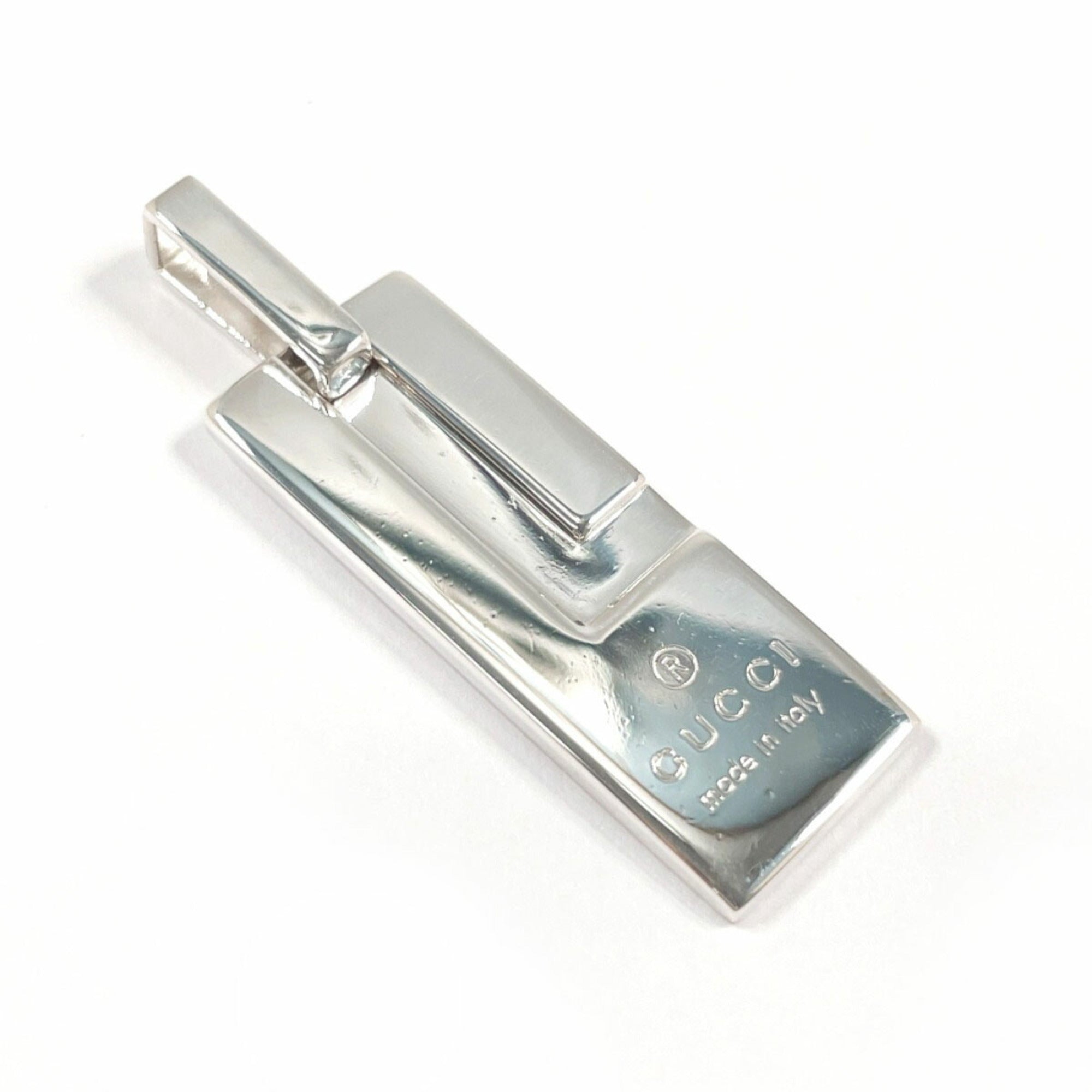 Plate Pendant Top Sterling Silver