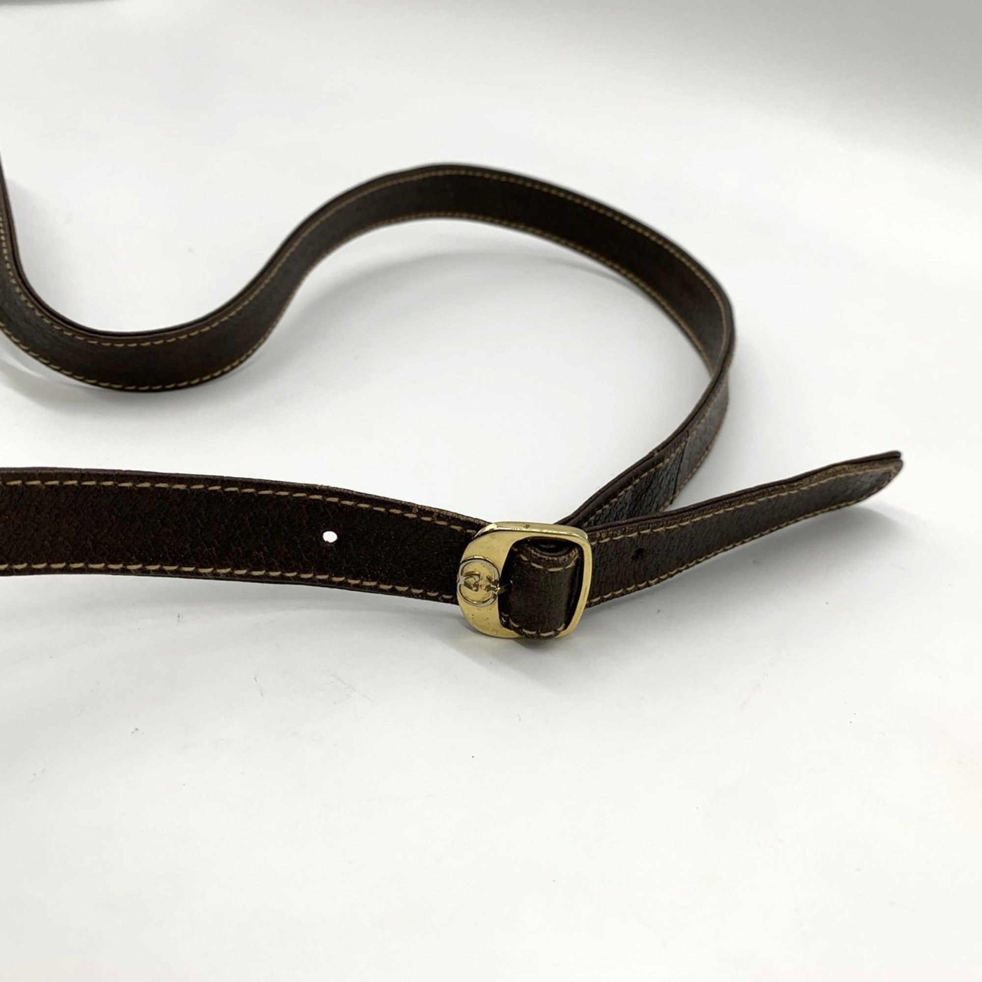 Neo Vintage Flap Belt Bag GG Coated Canvas