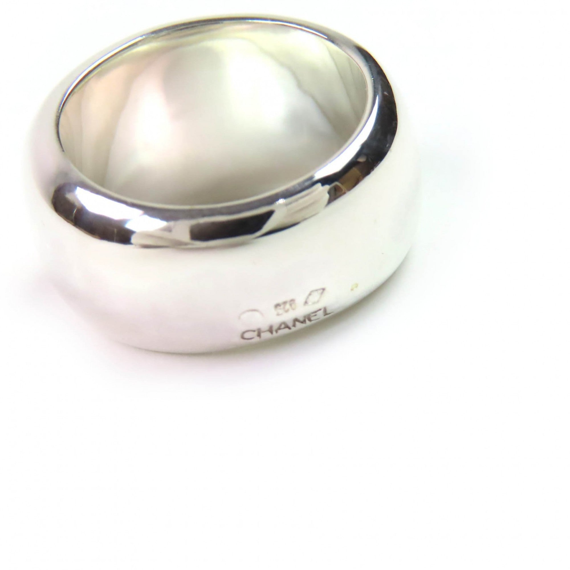 Wide Ring Sterling Silver Engraving