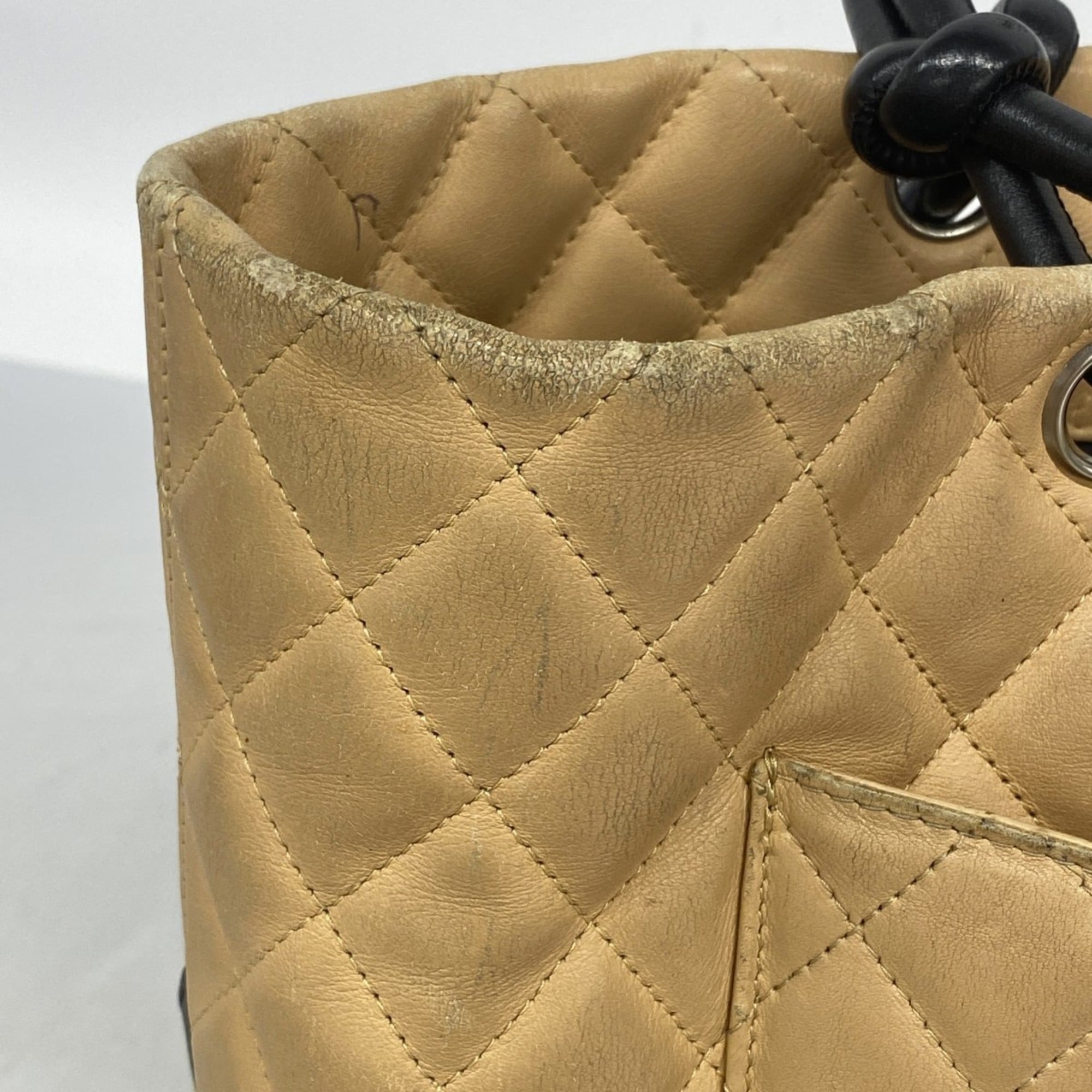 Cambon Tote Quilted Leather Large