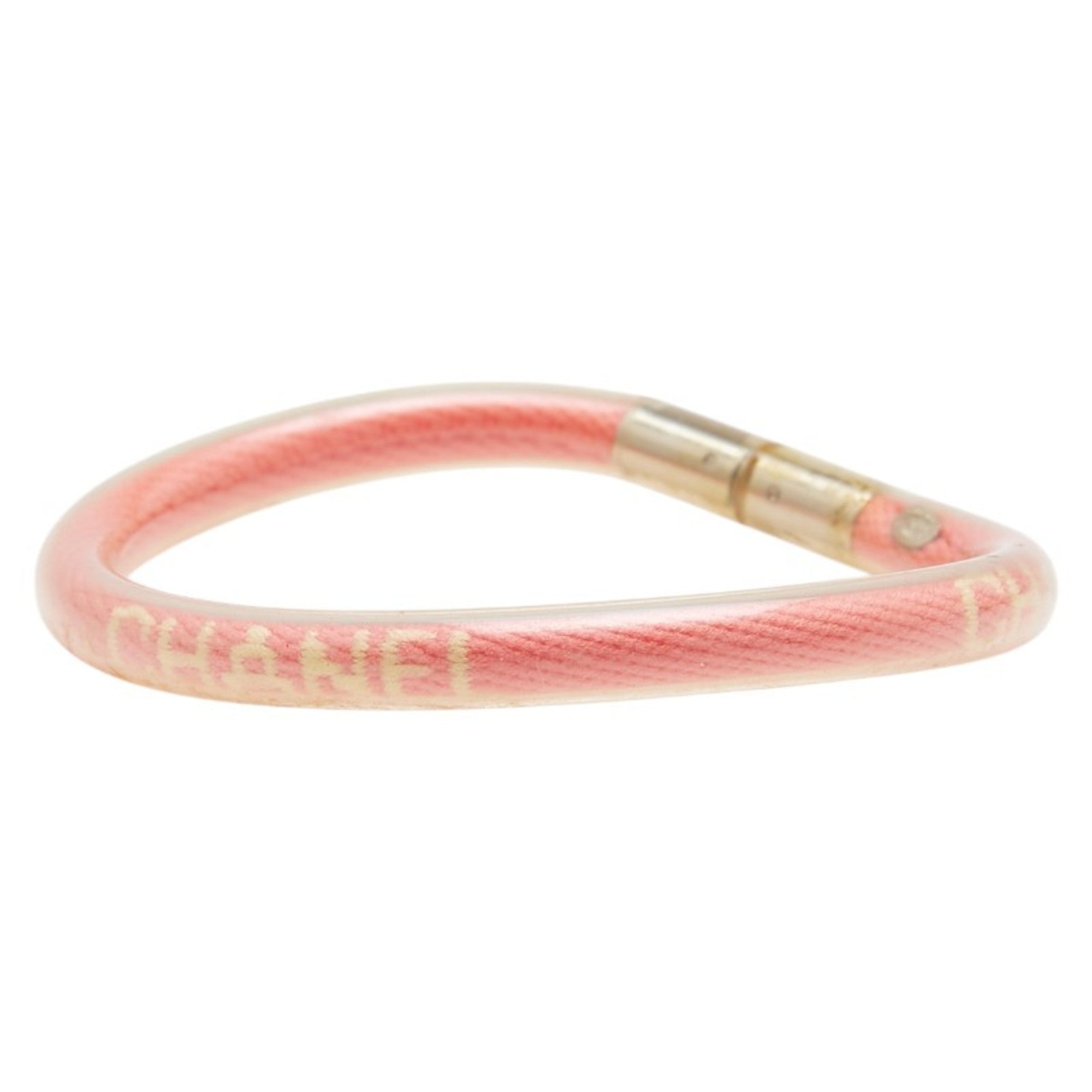 Sport Line Bracelet Clear and Pink Vinyl