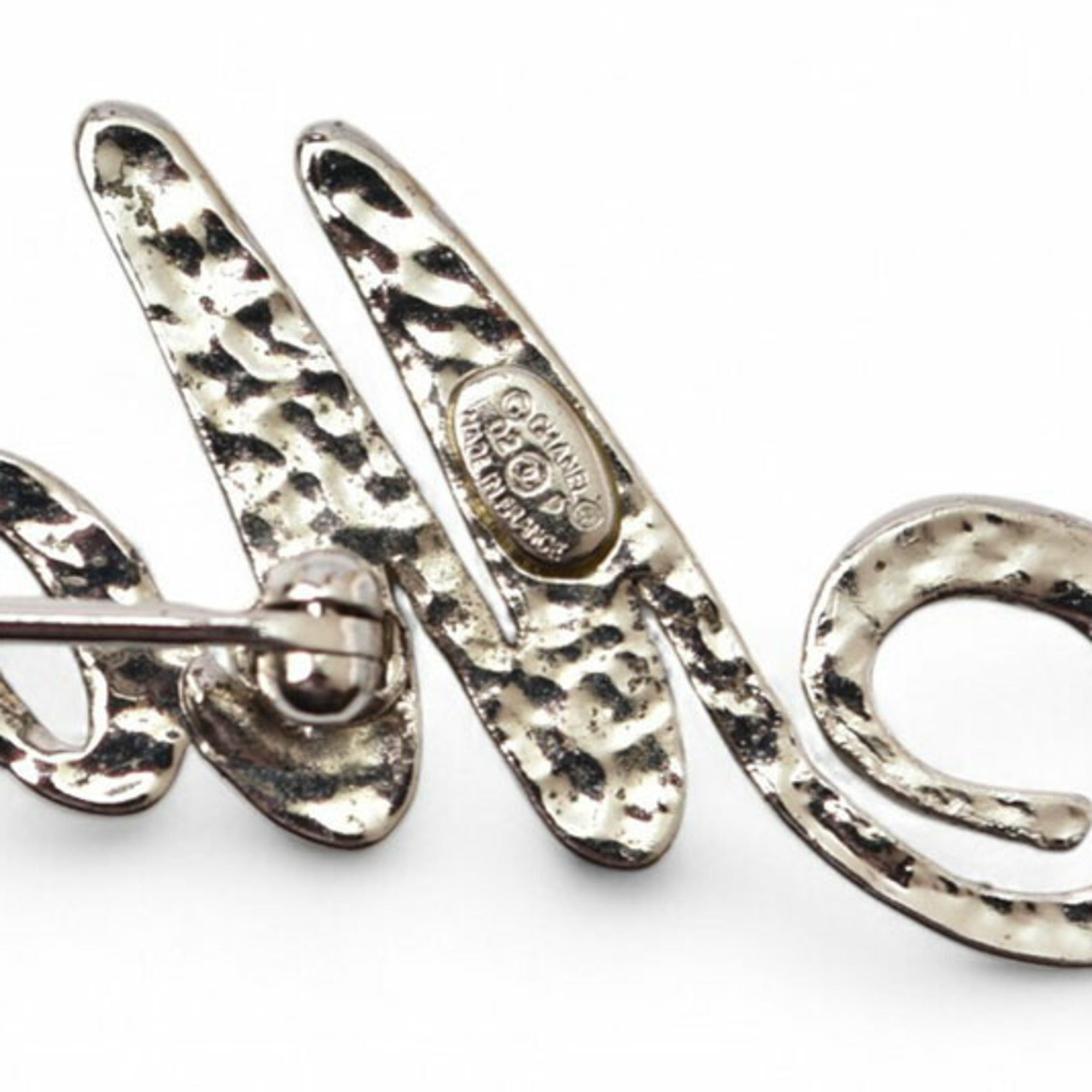 Brooch Gold and Rhinestone