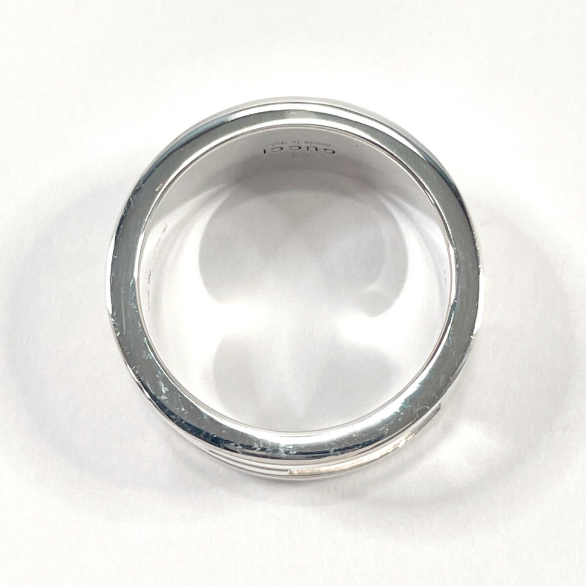 Cutout G Ring Sterling Silver
