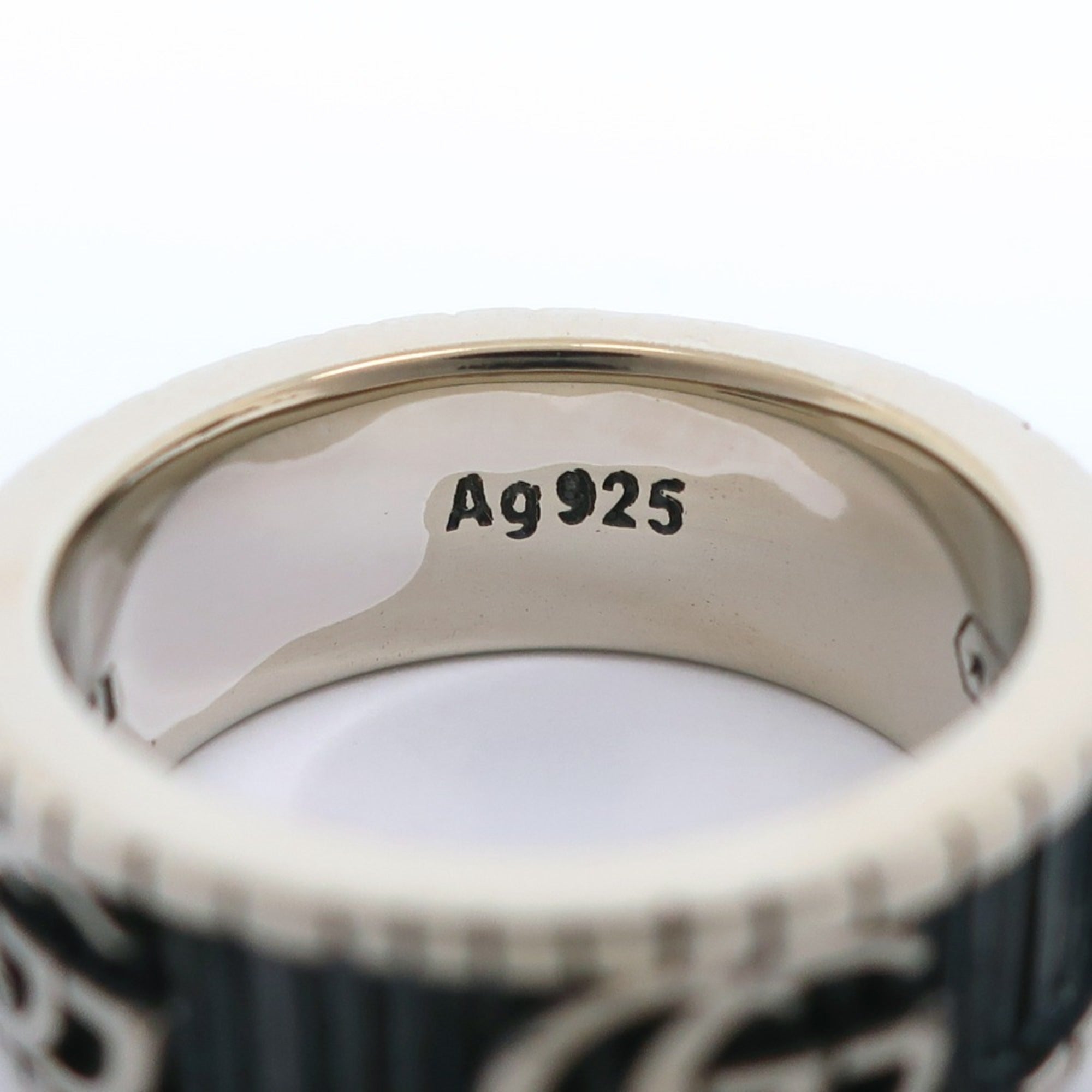 Double G Ring Sterling Silver