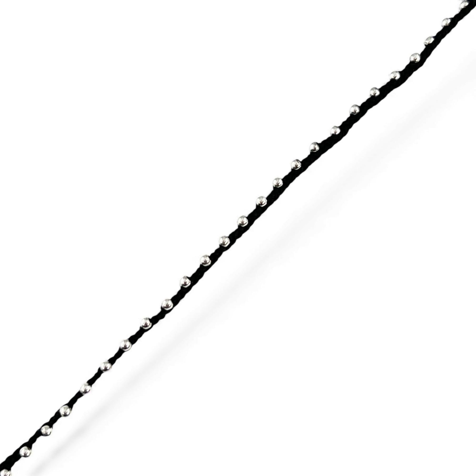 Horsebit Pendant Necklace Sterling Silver