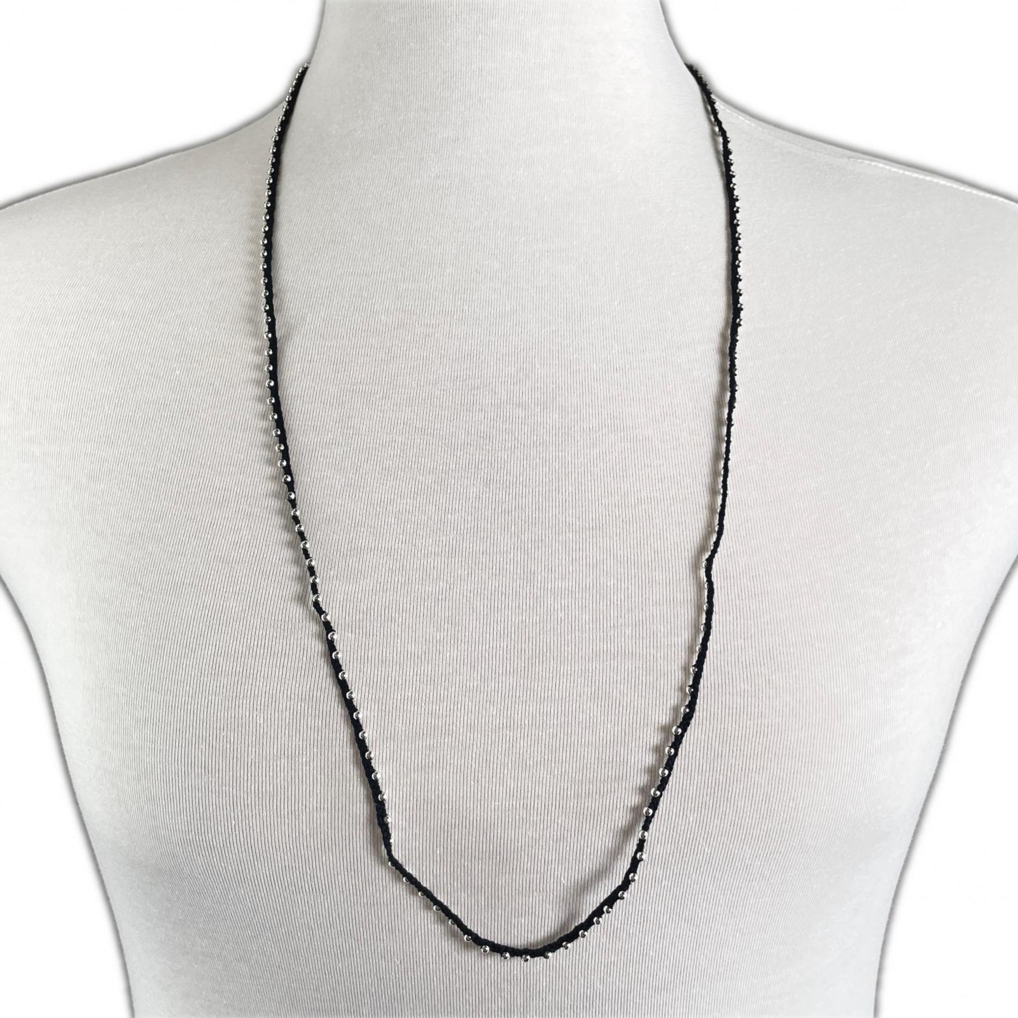Horsebit Pendant Necklace Sterling Silver