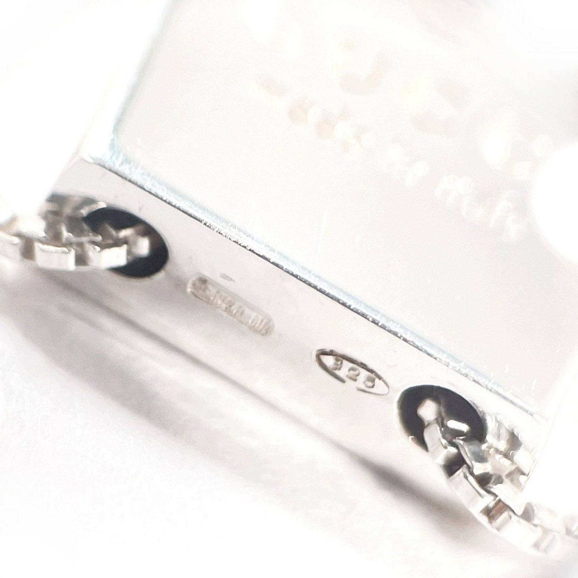 Separate Cross Pendant Necklace Sterling Silver