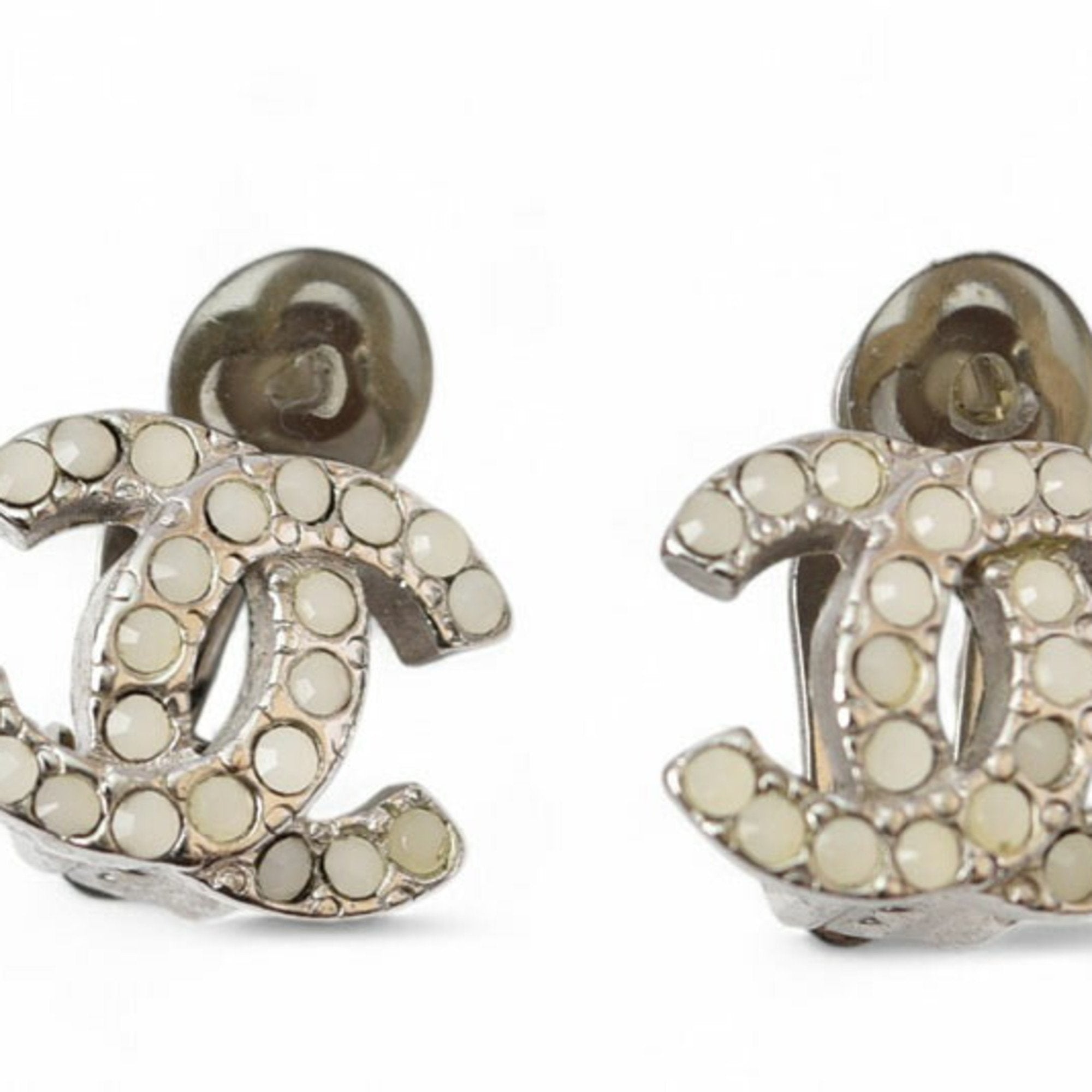 Earrings Silver-Tone Metal