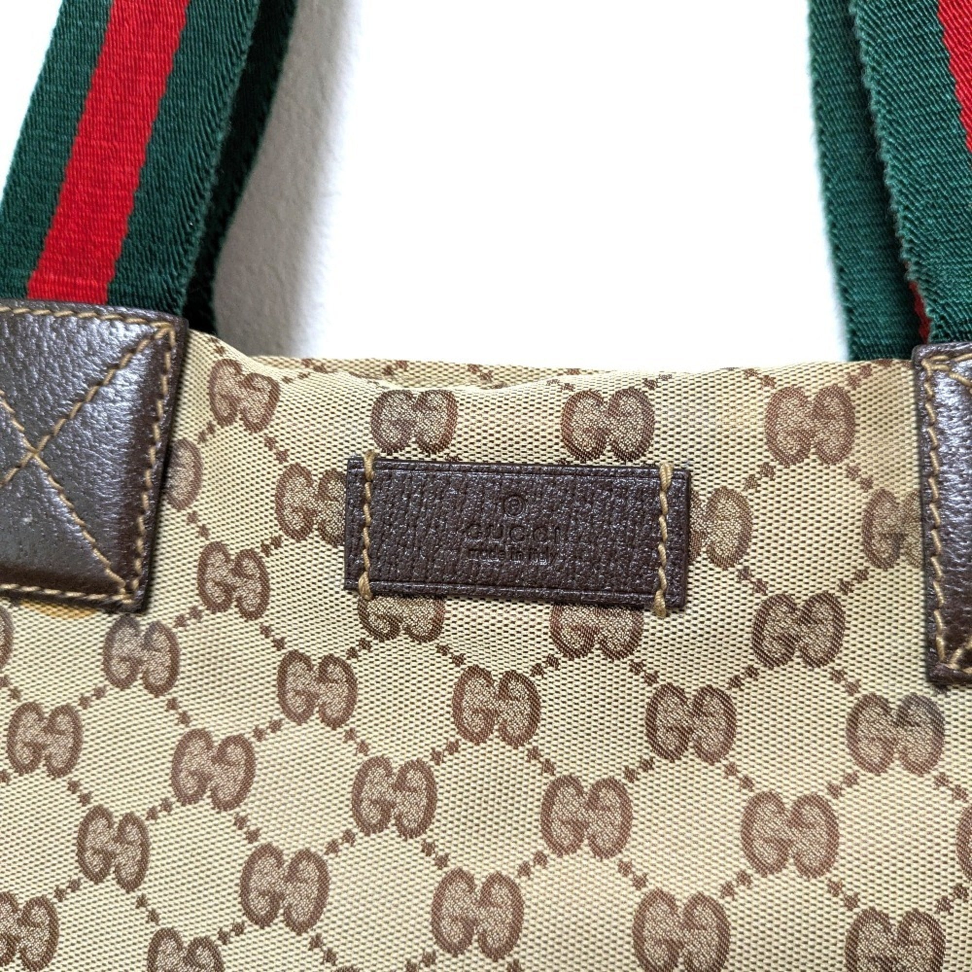 Web Strap Shopper GG Canvas Tall
