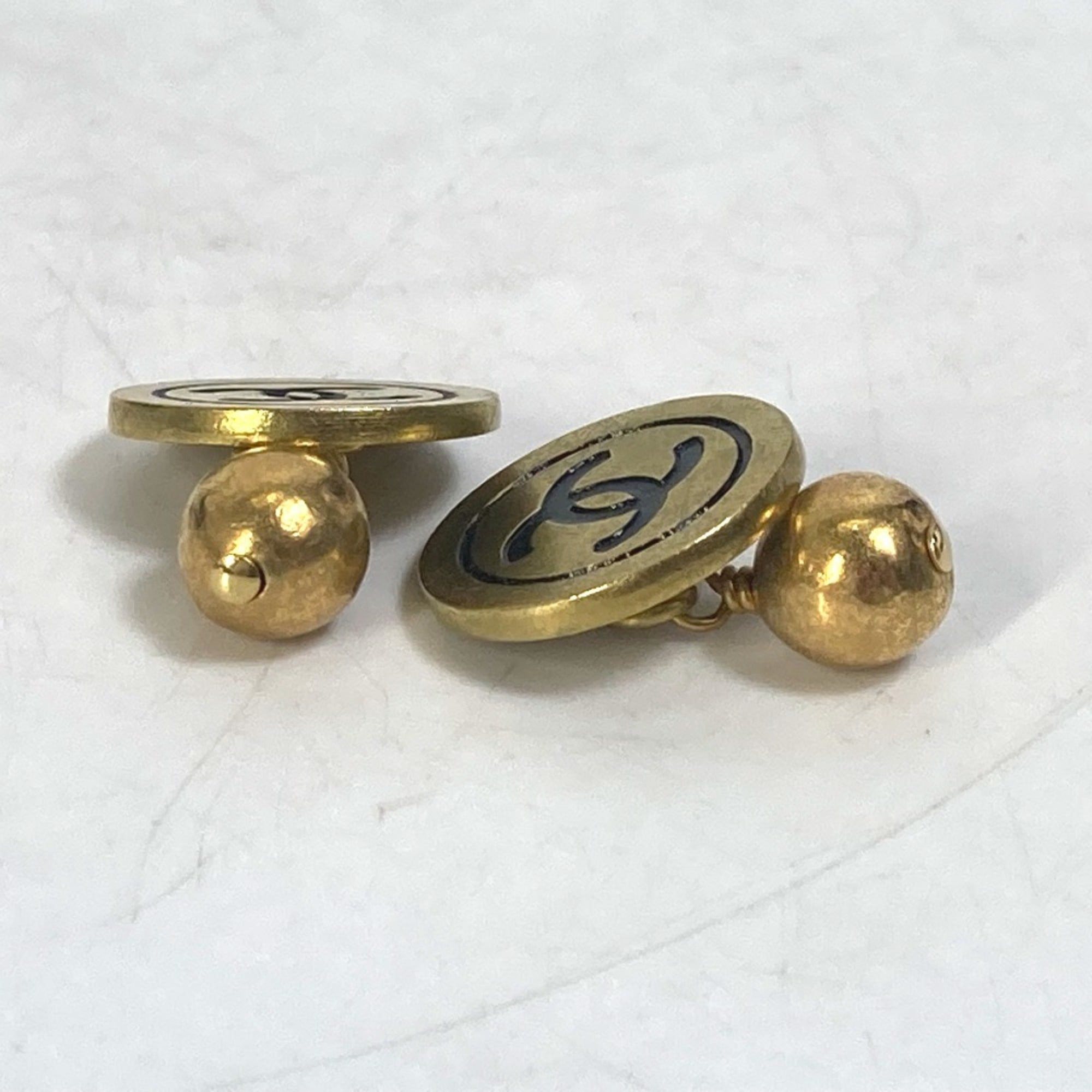 CC Logo Bracelet Gold-Tone Metal