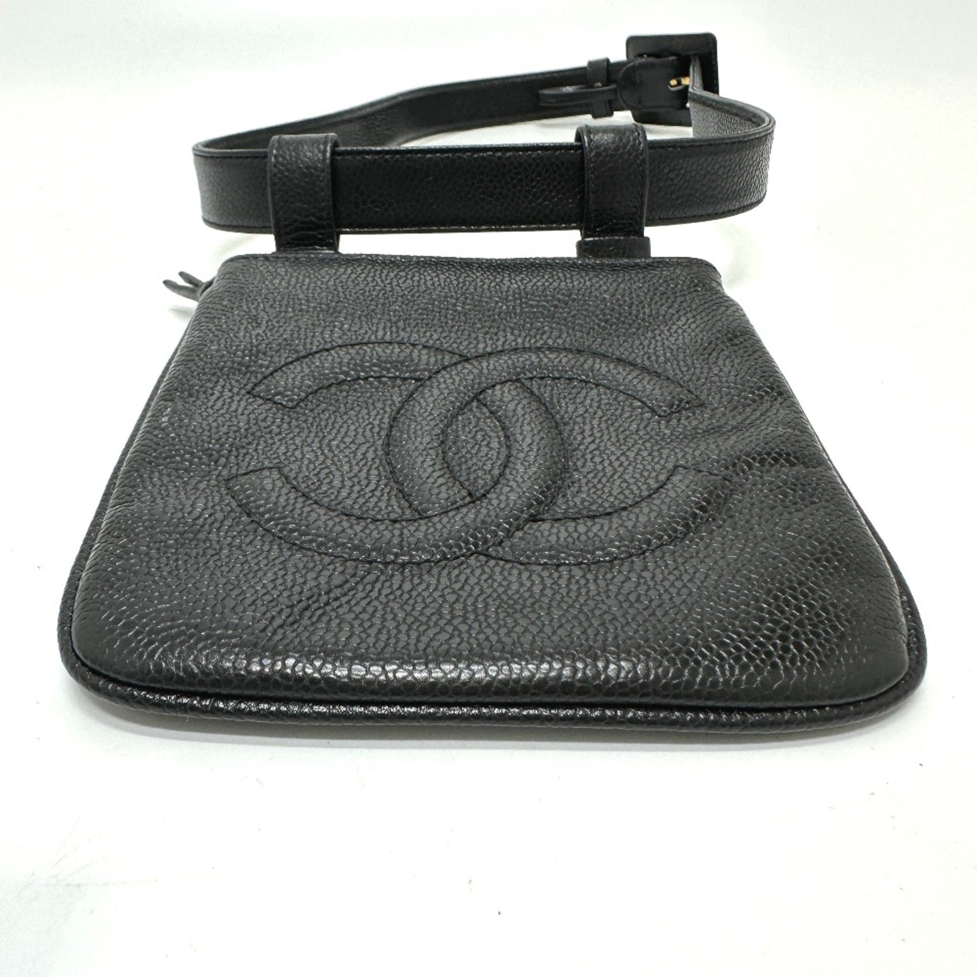 Vintage Timeless Belt Bag Caviar Small
