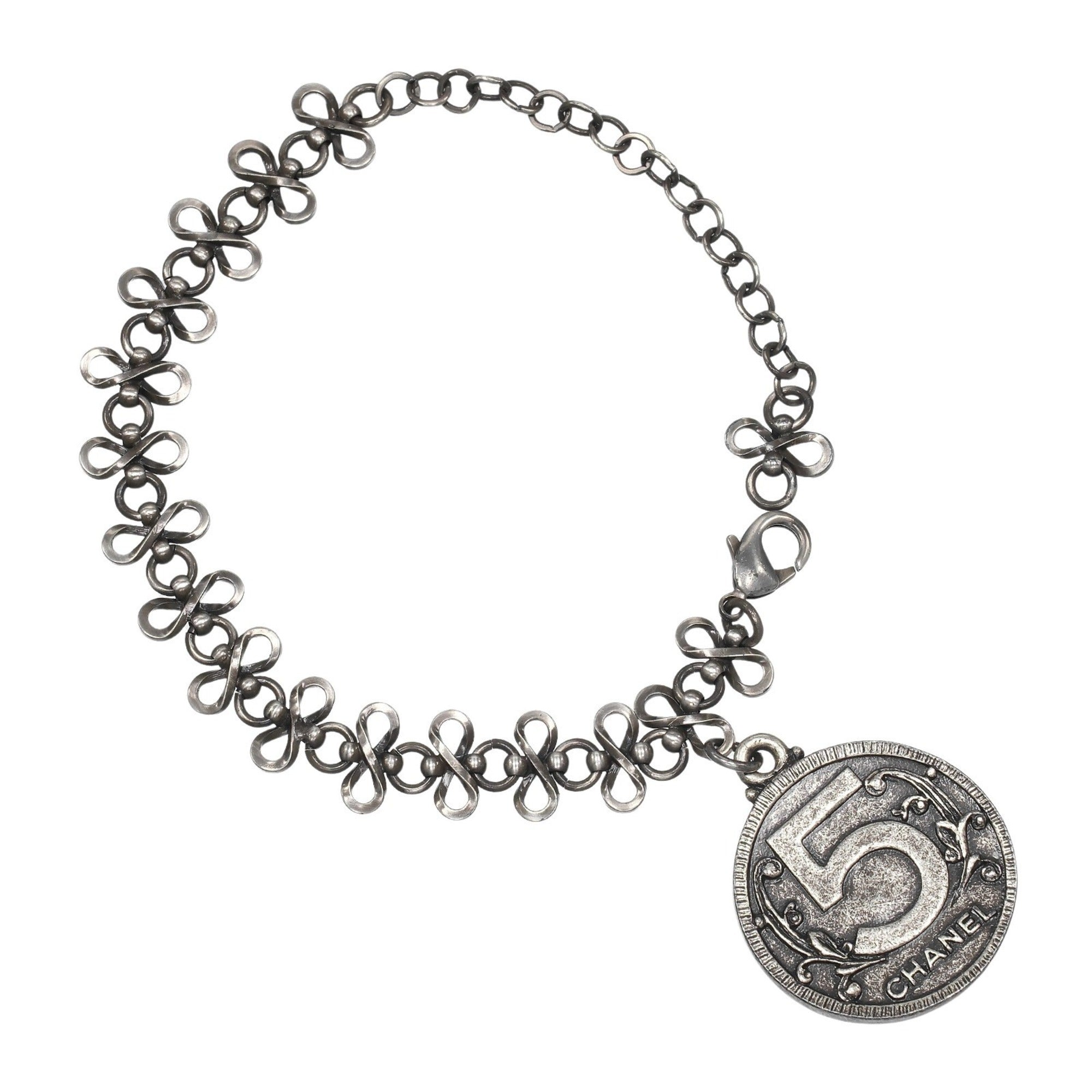 Mademoiselle Coin 03P Medal Bracelet Metal