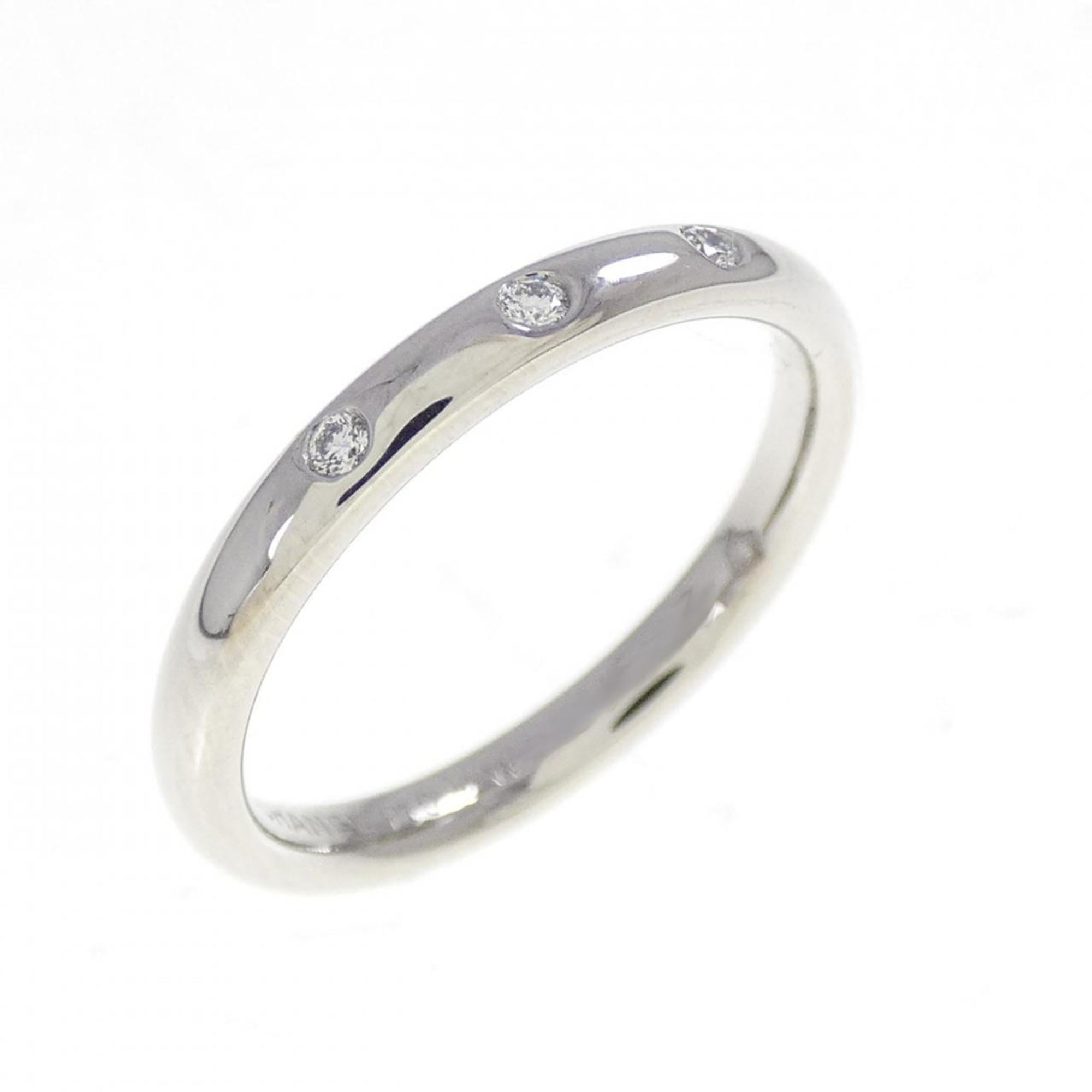 Band Ring Platinum With Diamond