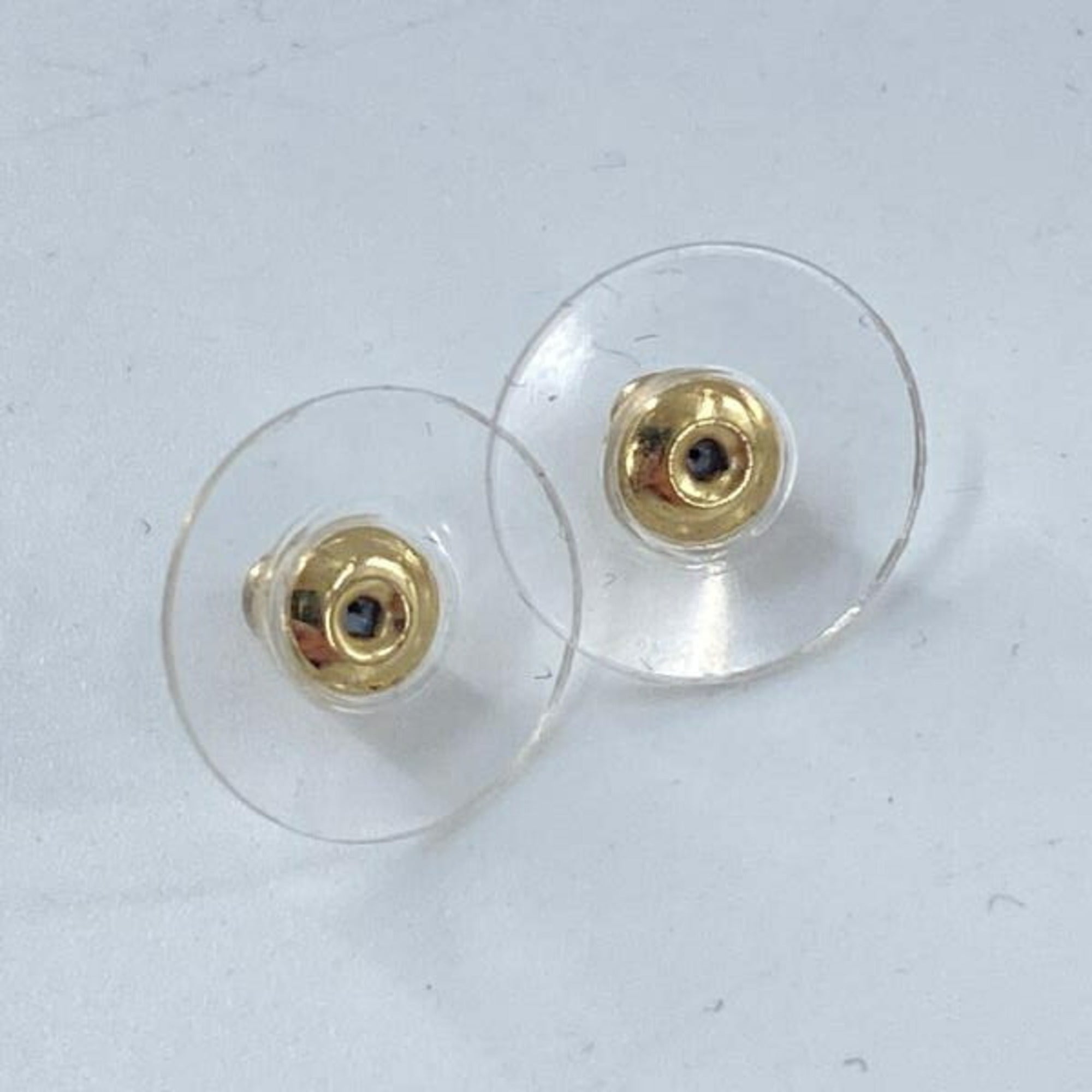 CC Logo Earrings Gold-Tone Metal Gold-Tone Metal
