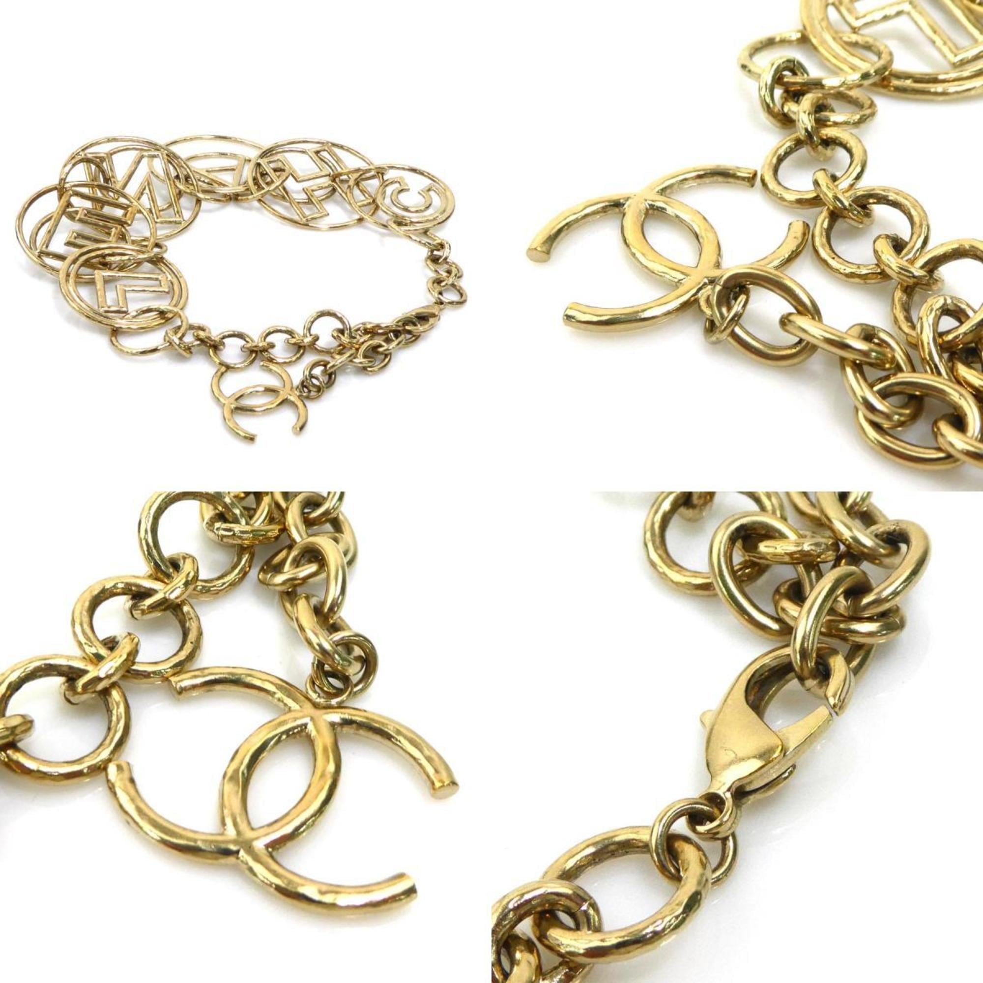 Pendant Necklace Light Gold Metal