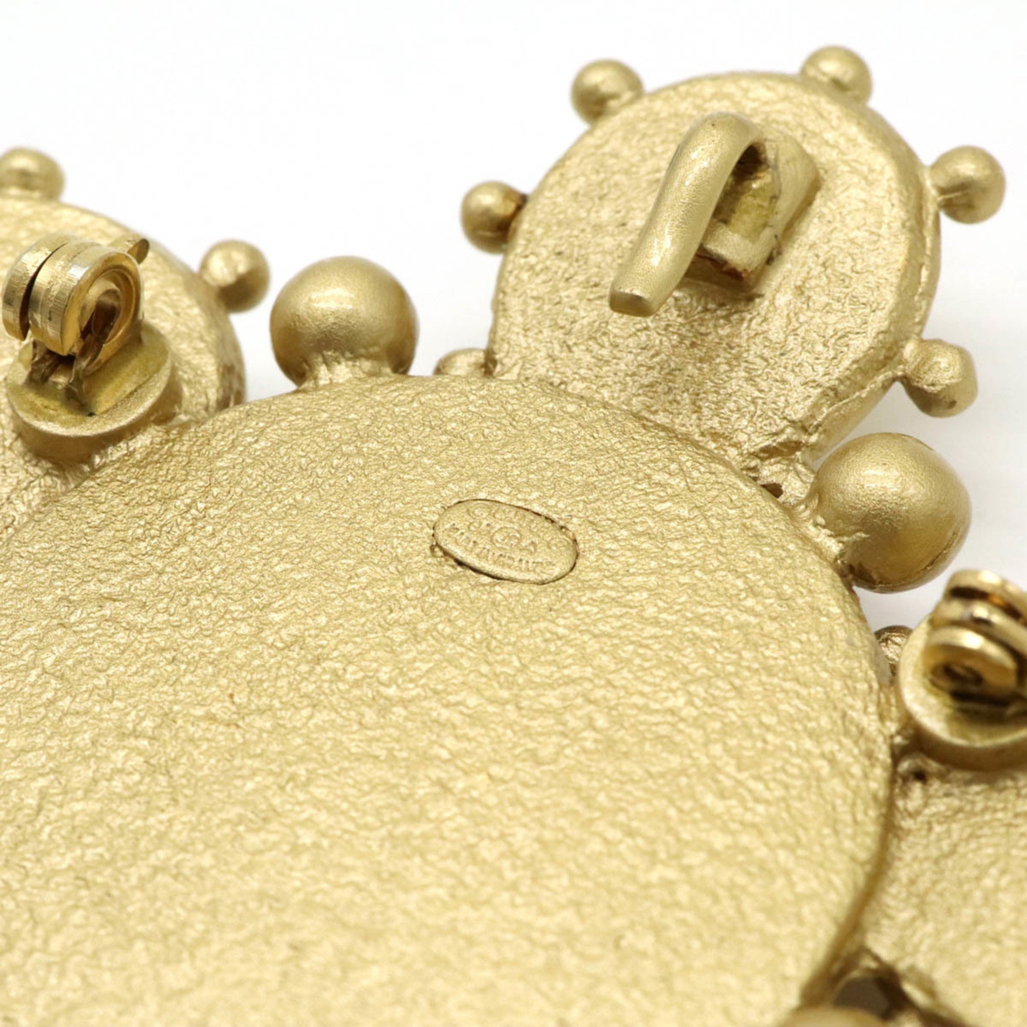 CC Logo Brooch Metal