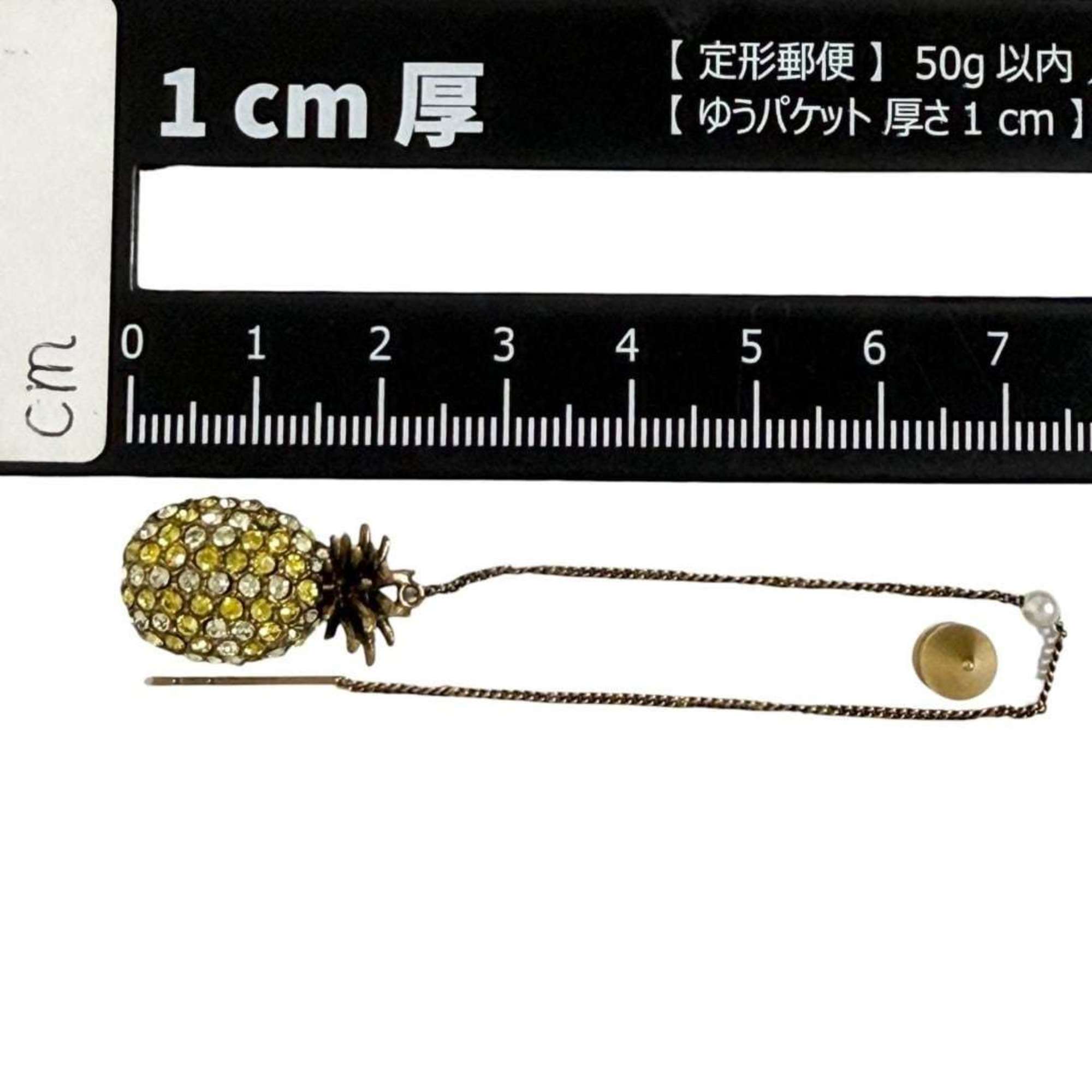 Ring Artificial Pearl and Metal and Rhinestone
