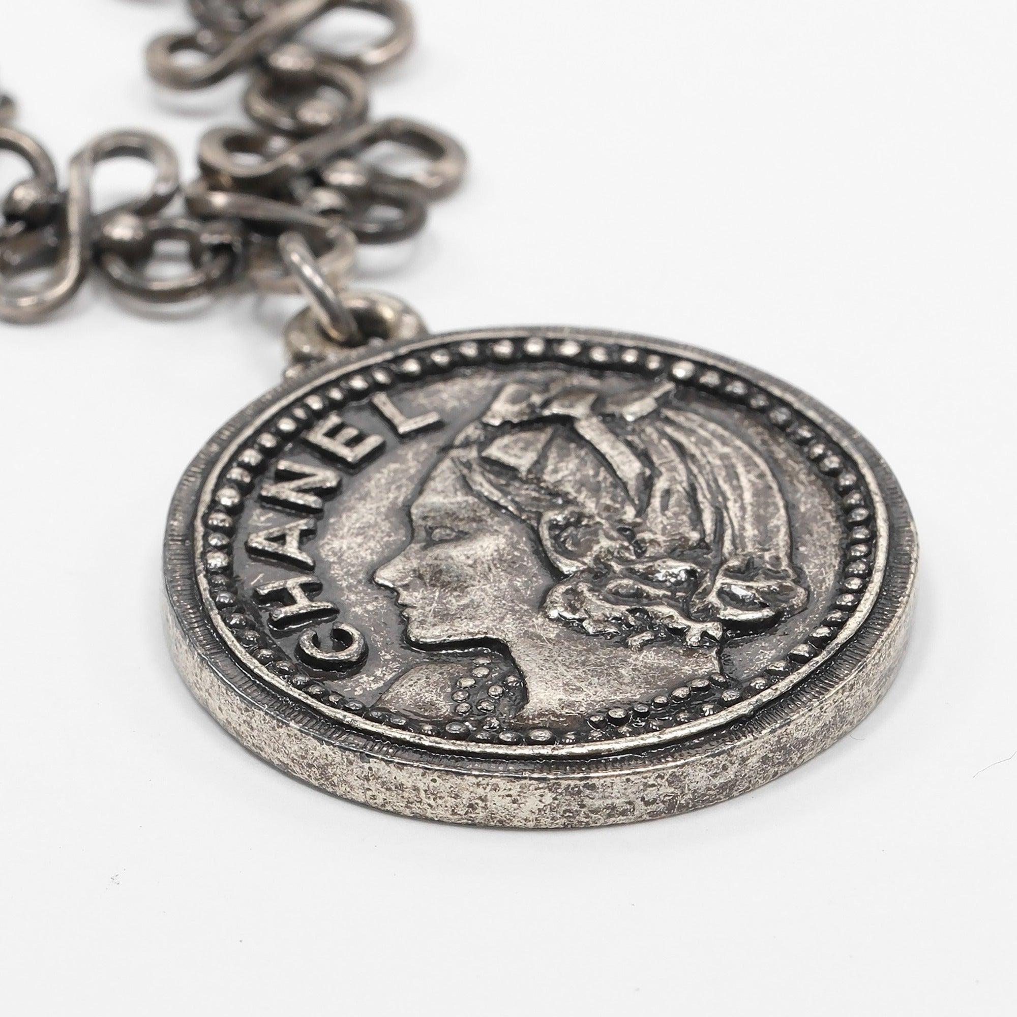 Mademoiselle Coin 03P Medal Bracelet Metal