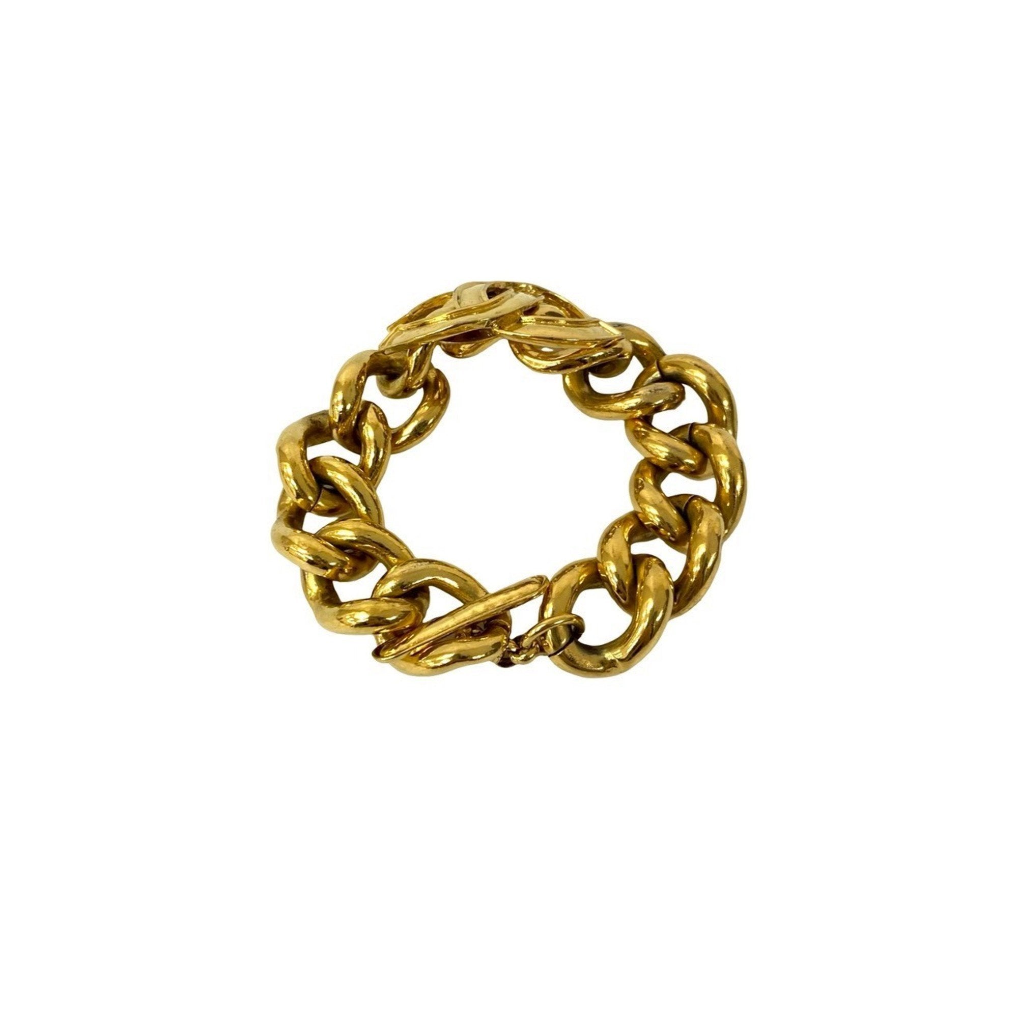 CC Logo Chain Bracelet Metal