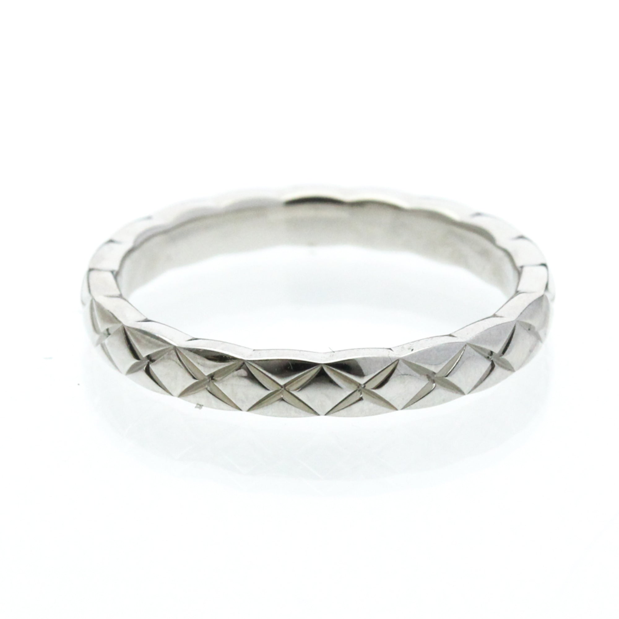 Coco Crush Ring Platinum Mini with Diamond