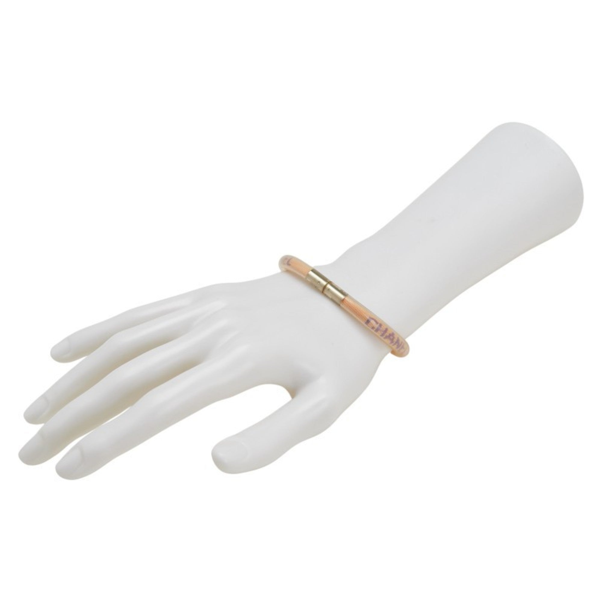 Bracelet Vinyl Gold Orange