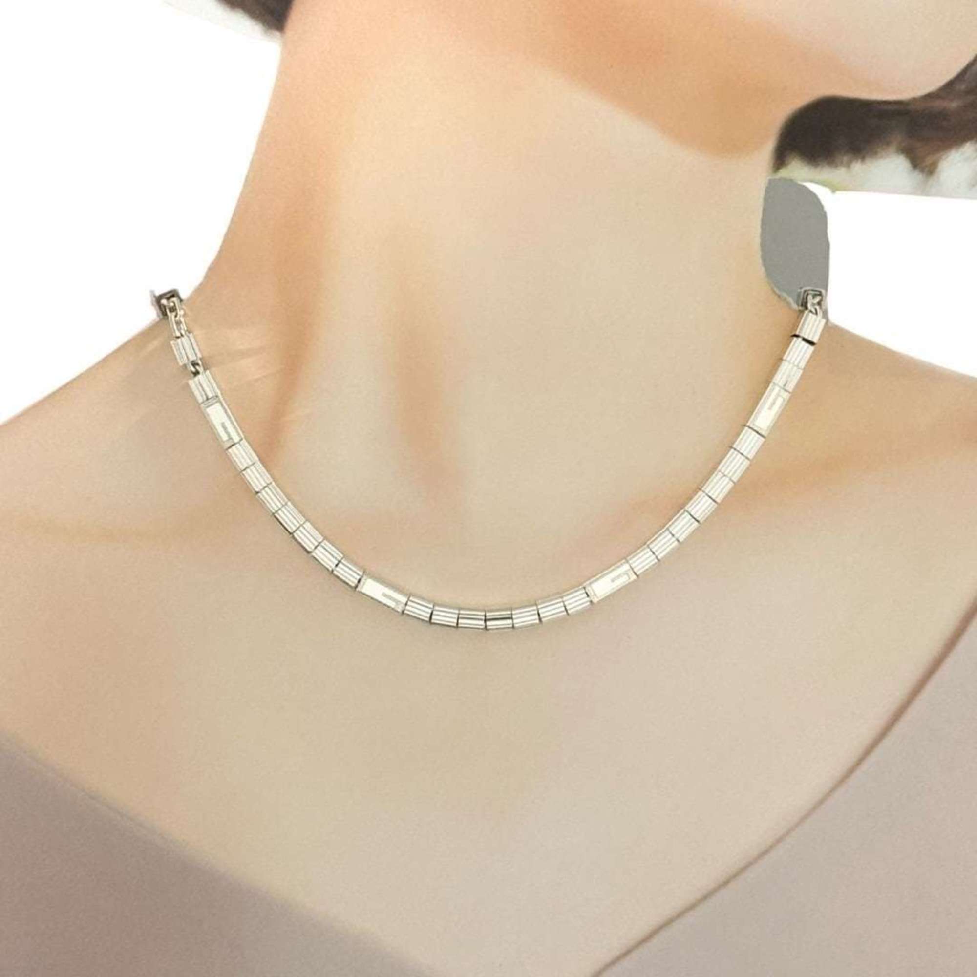 Blockchain Pendant Necklace Sterling Silver