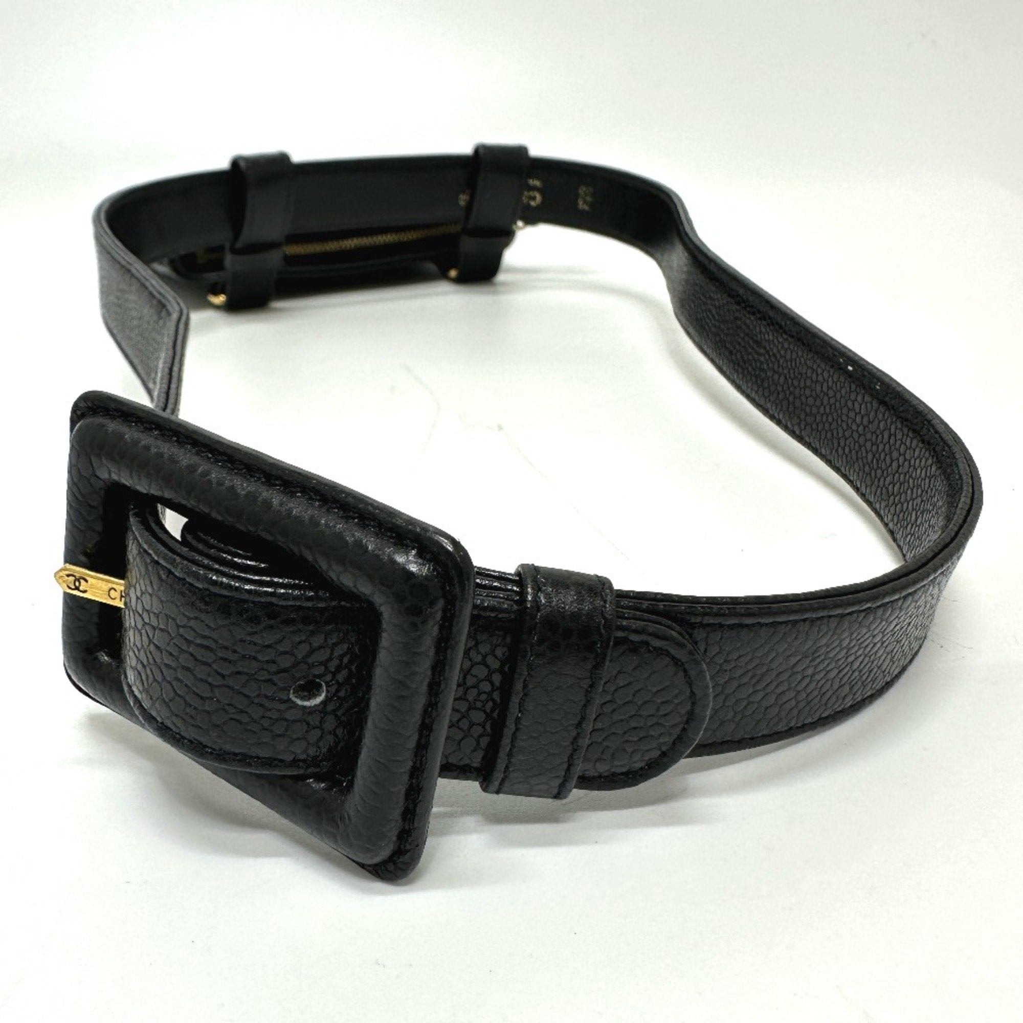 Vintage Timeless Belt Bag Caviar Small