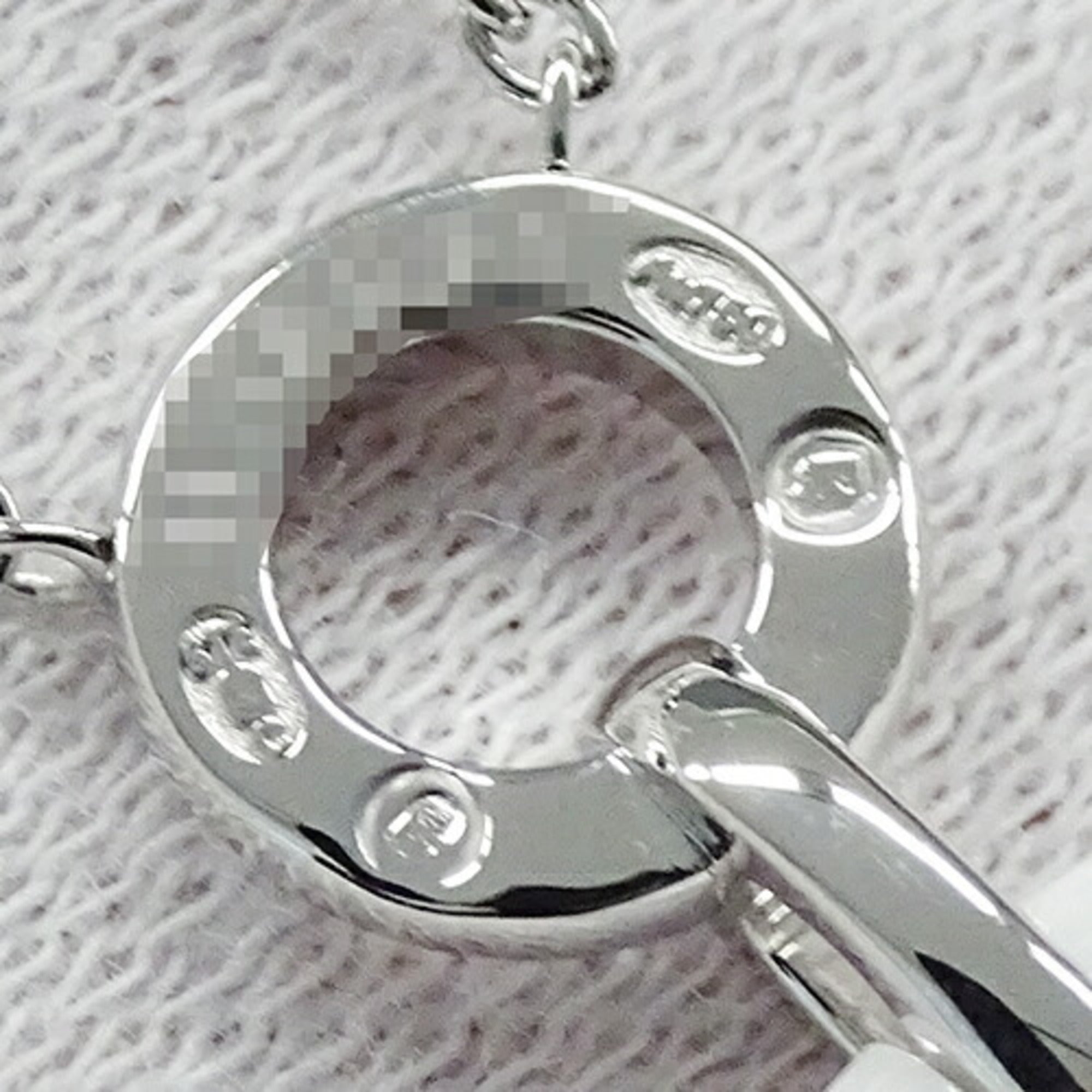 Pendant Necklace 18K White Gold with Diamond