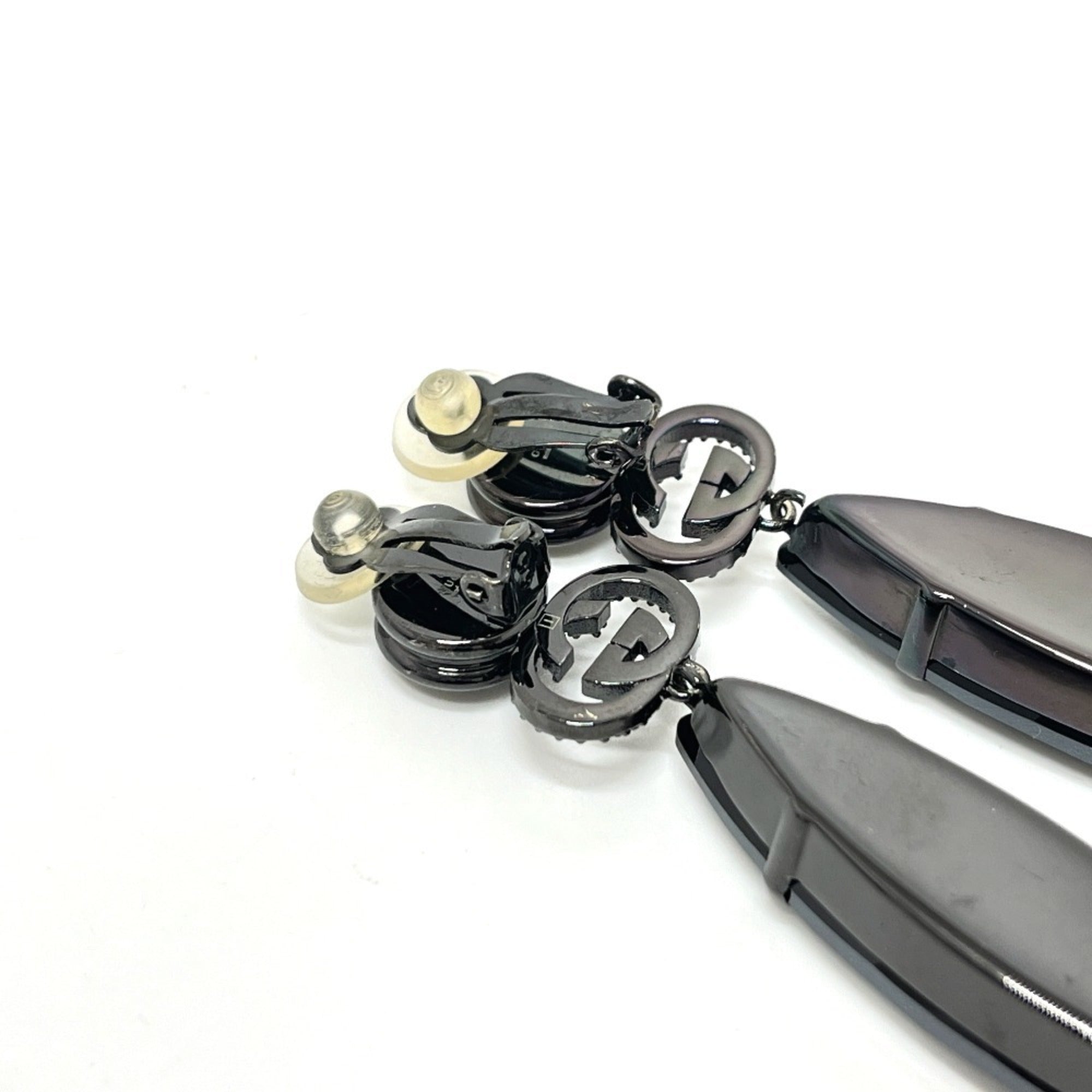 Crystal Clip-On Earrings Metal