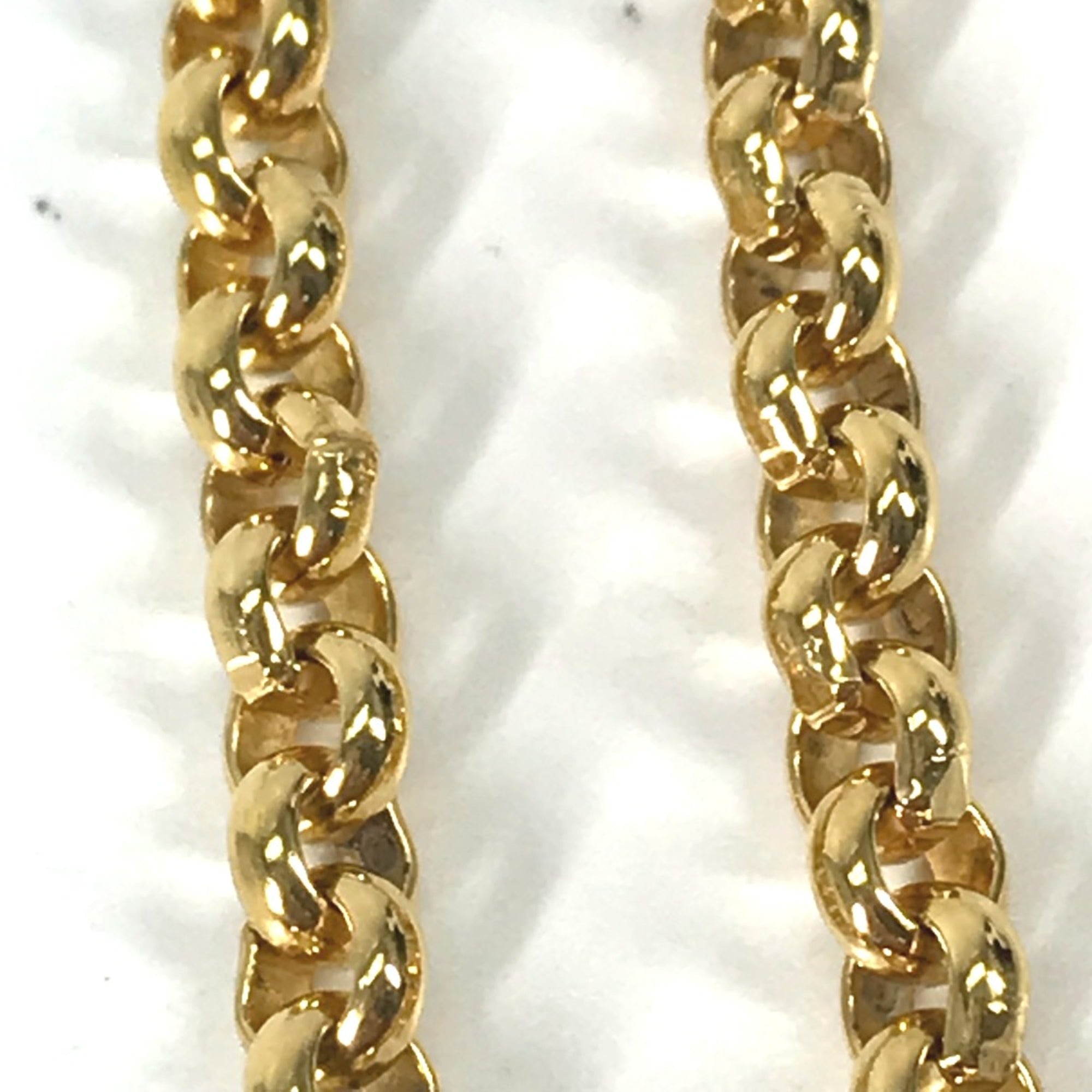 Vintage Chain Necklace Metal