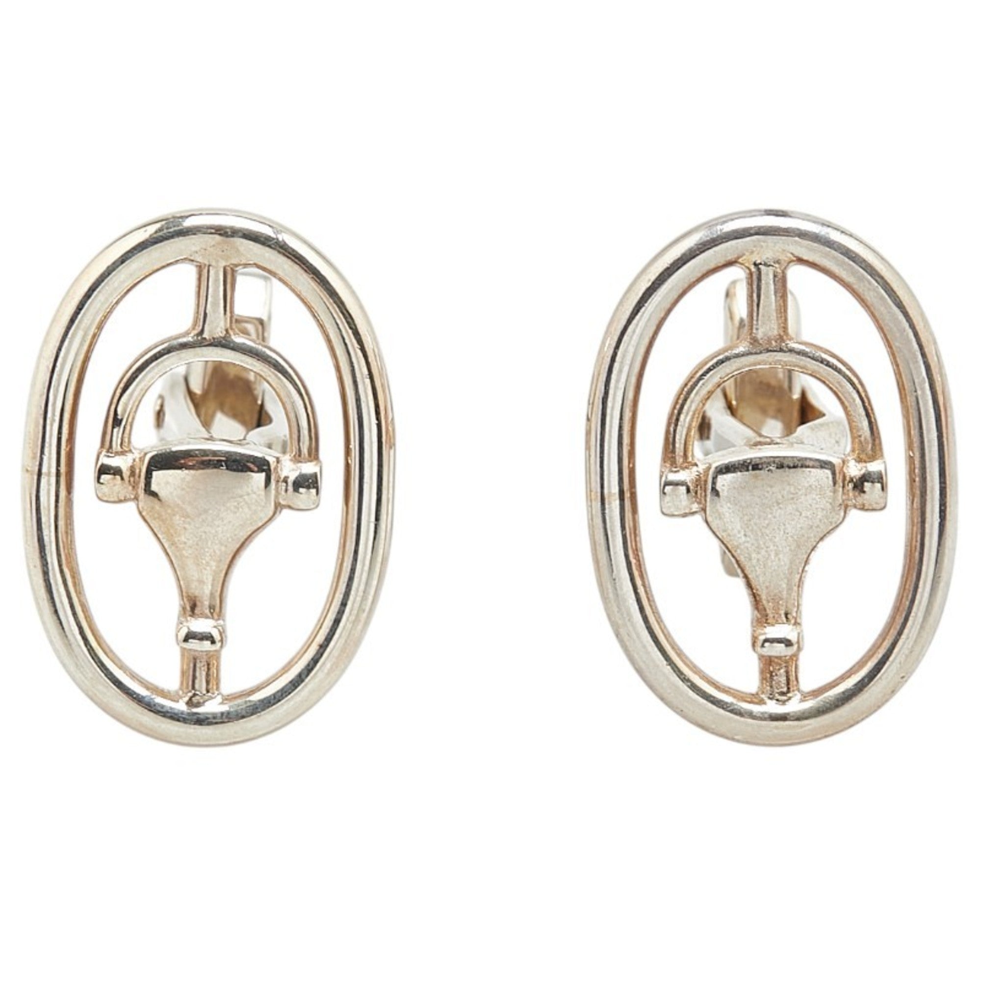 Horsebit Cufflinks Sterling Silver Bracelet