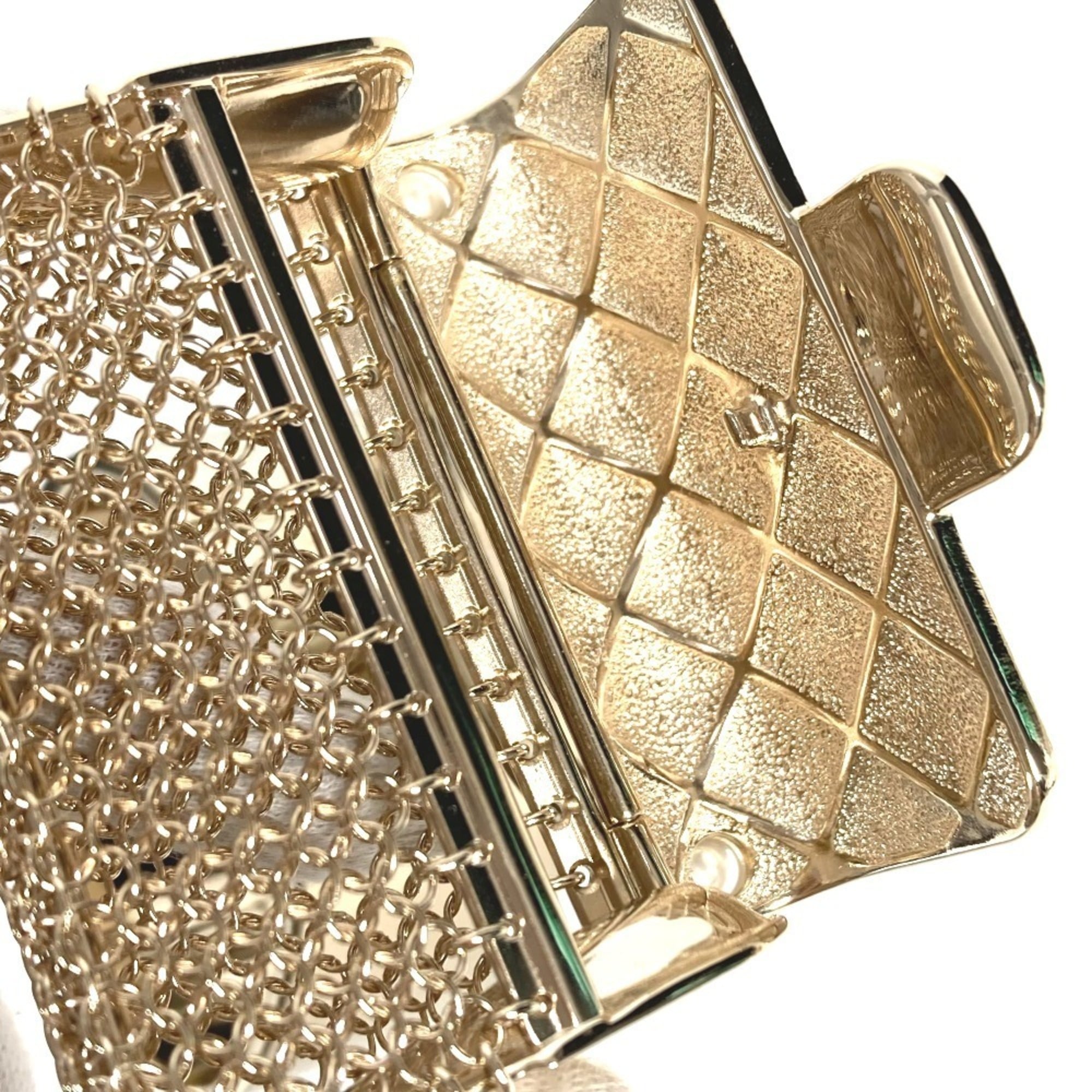 CC Logo Bracelet Gold-Tone Metal