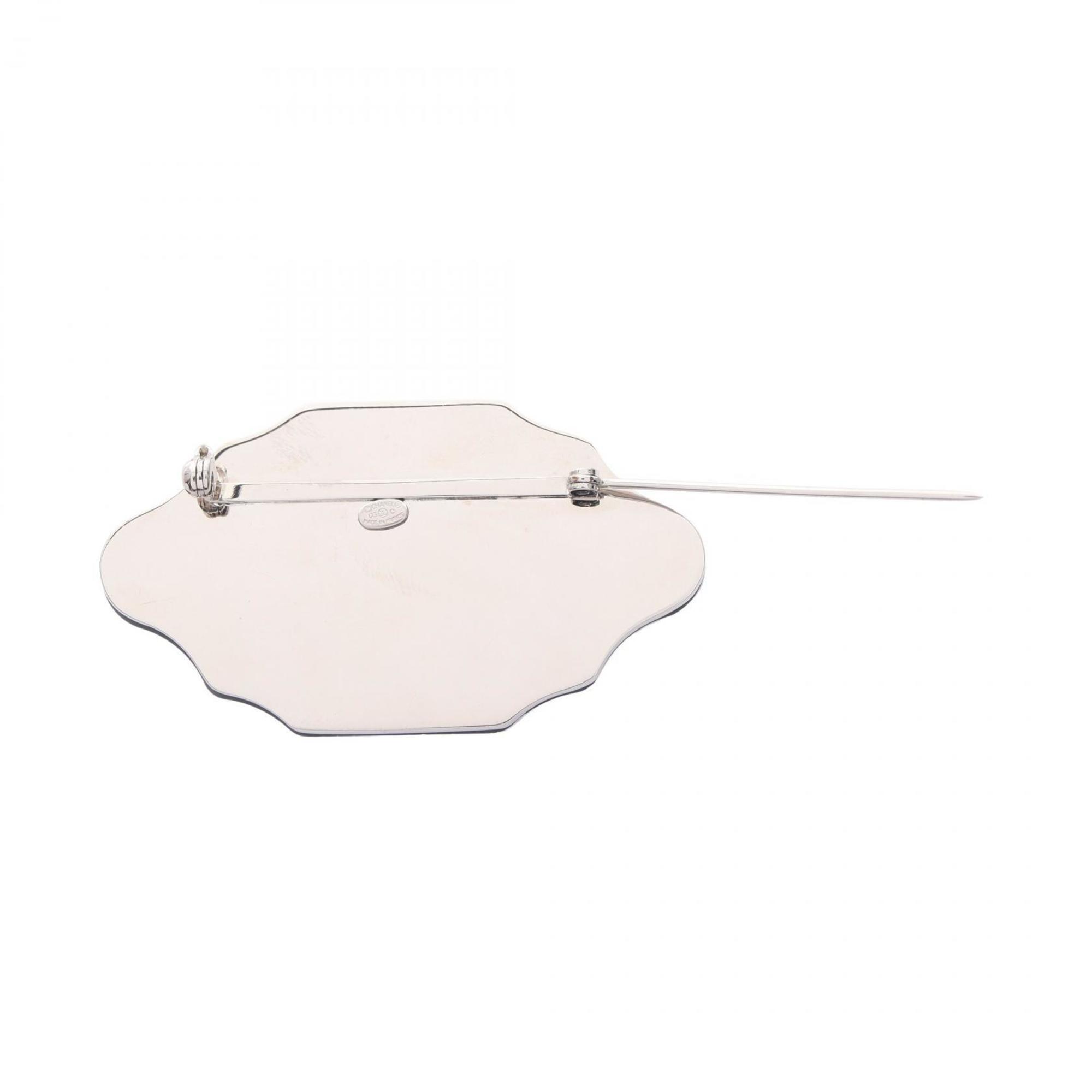 CC Logo Brooch Sterling Silver