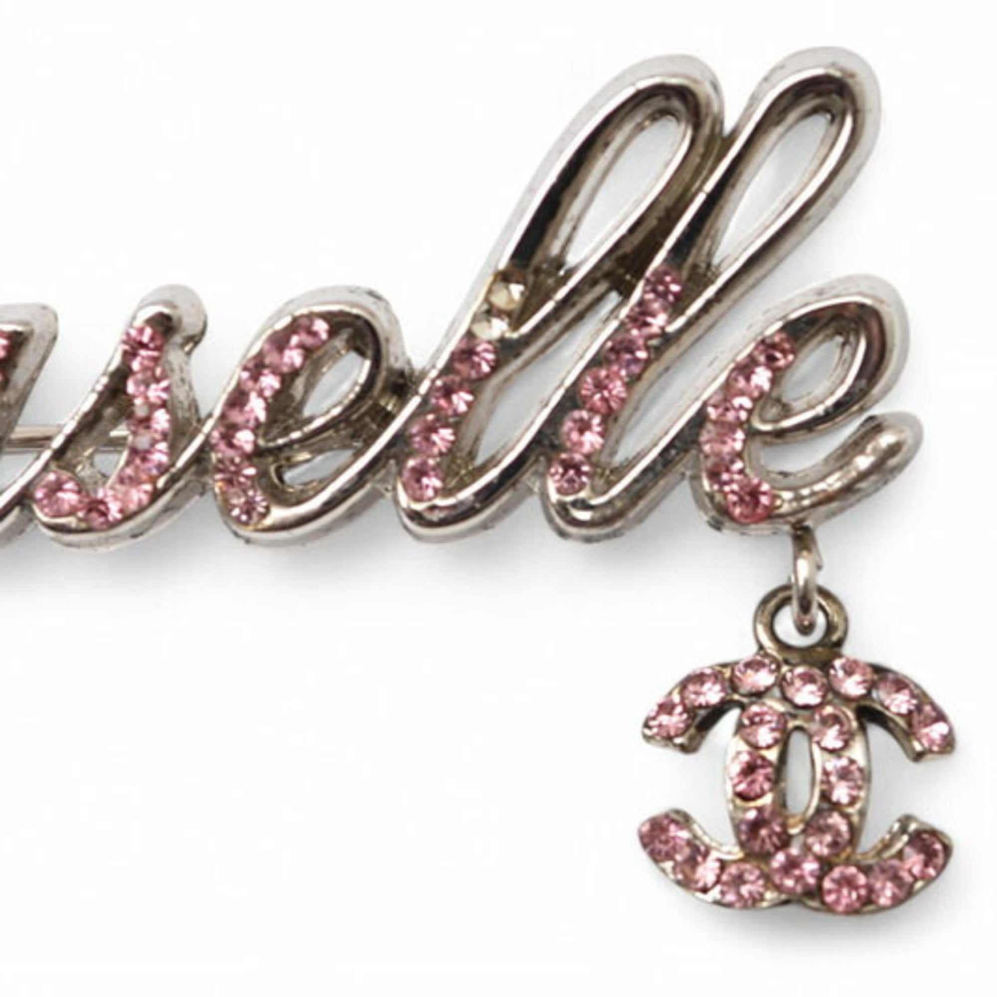 Brooch Gold and Rhinestone