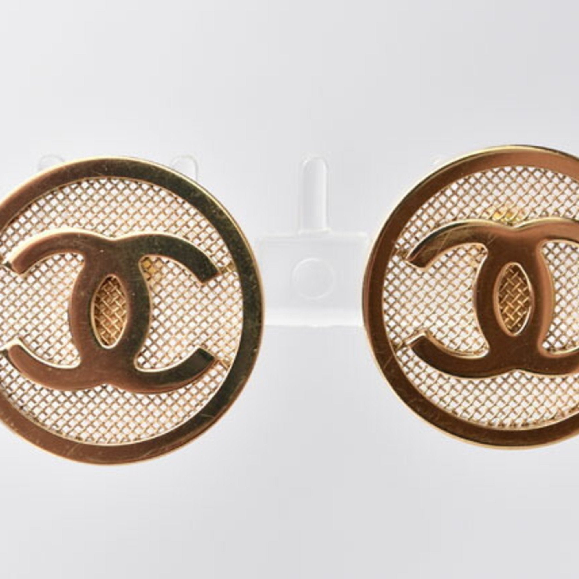 Earrings Gold-Tone Metal