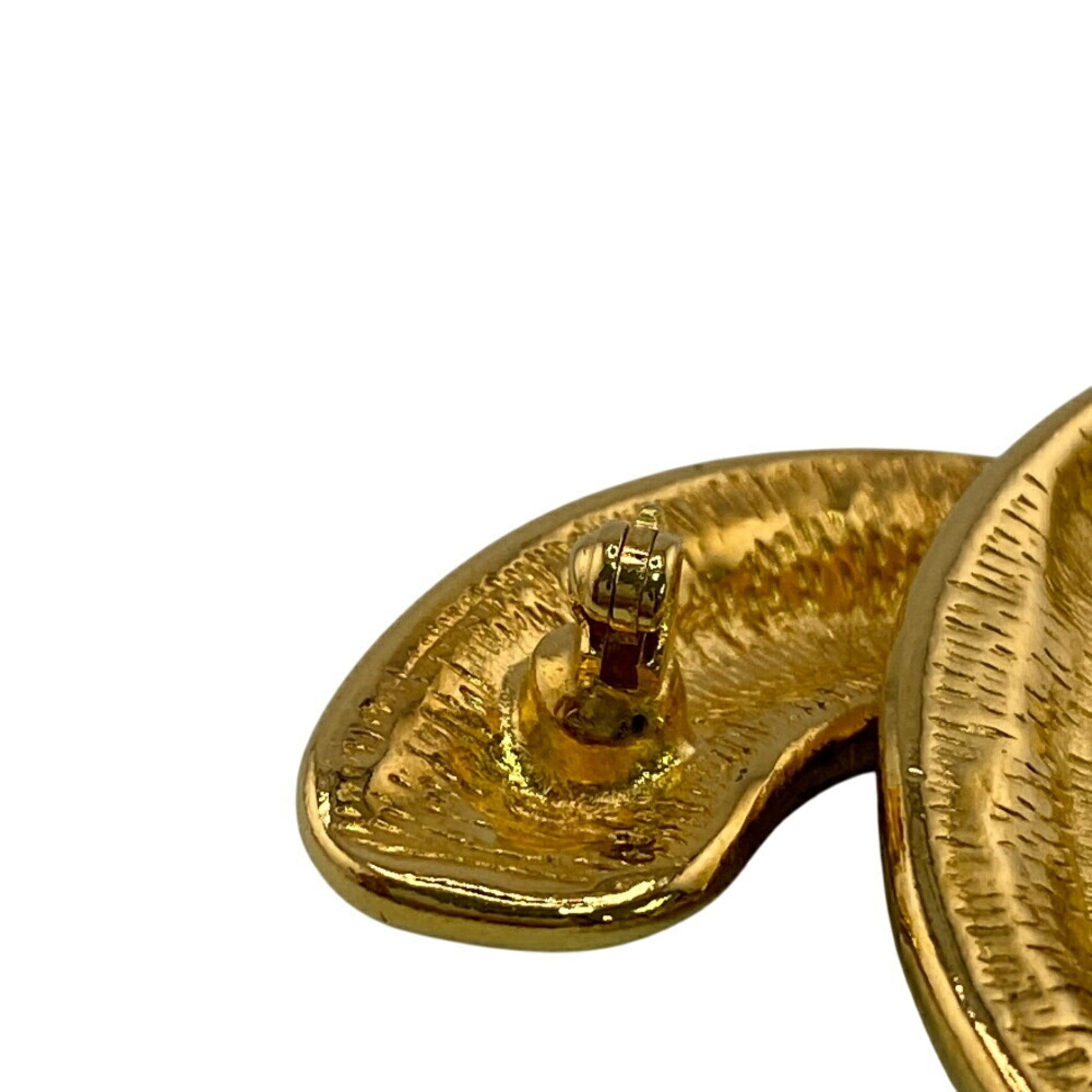 CC Logo Brooch Metal