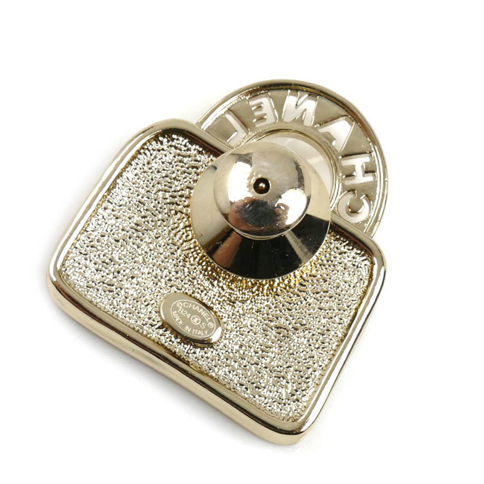 Strass Brooch Metal Pink