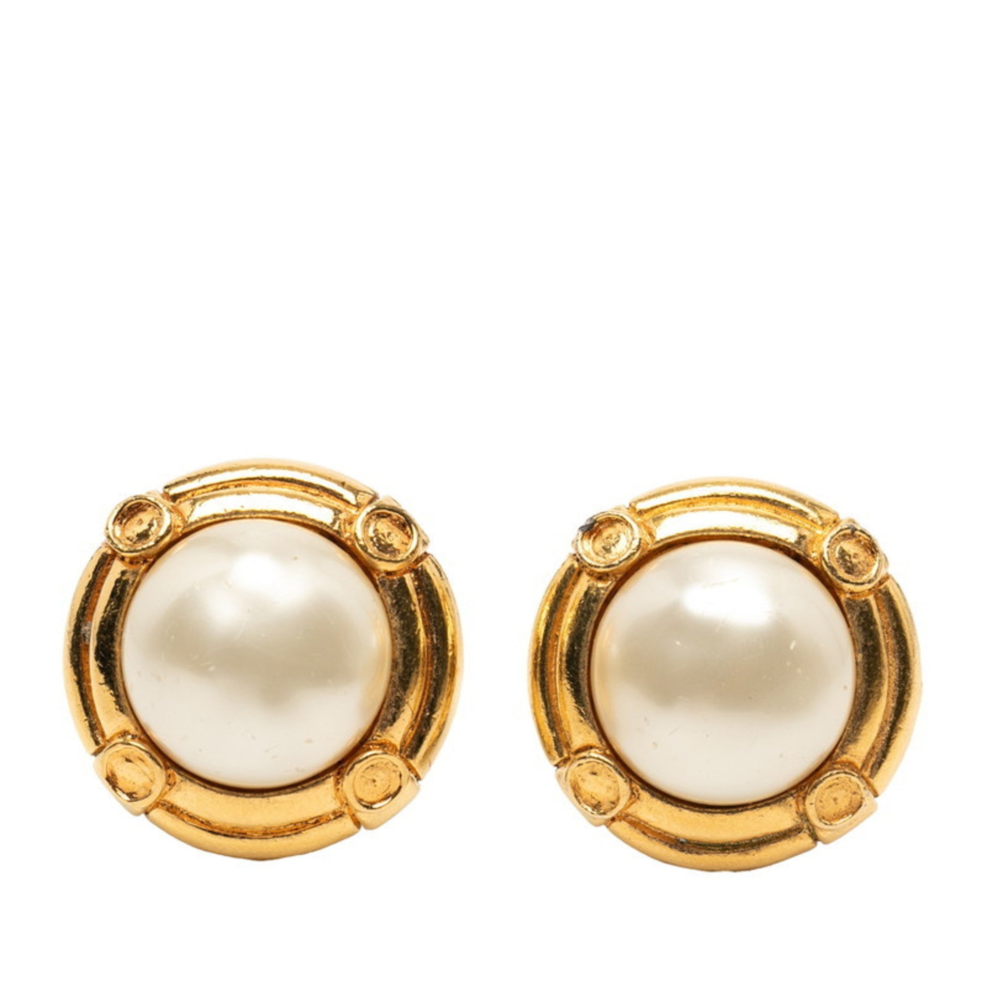 Clip-On Earrings Pearl Clip-On