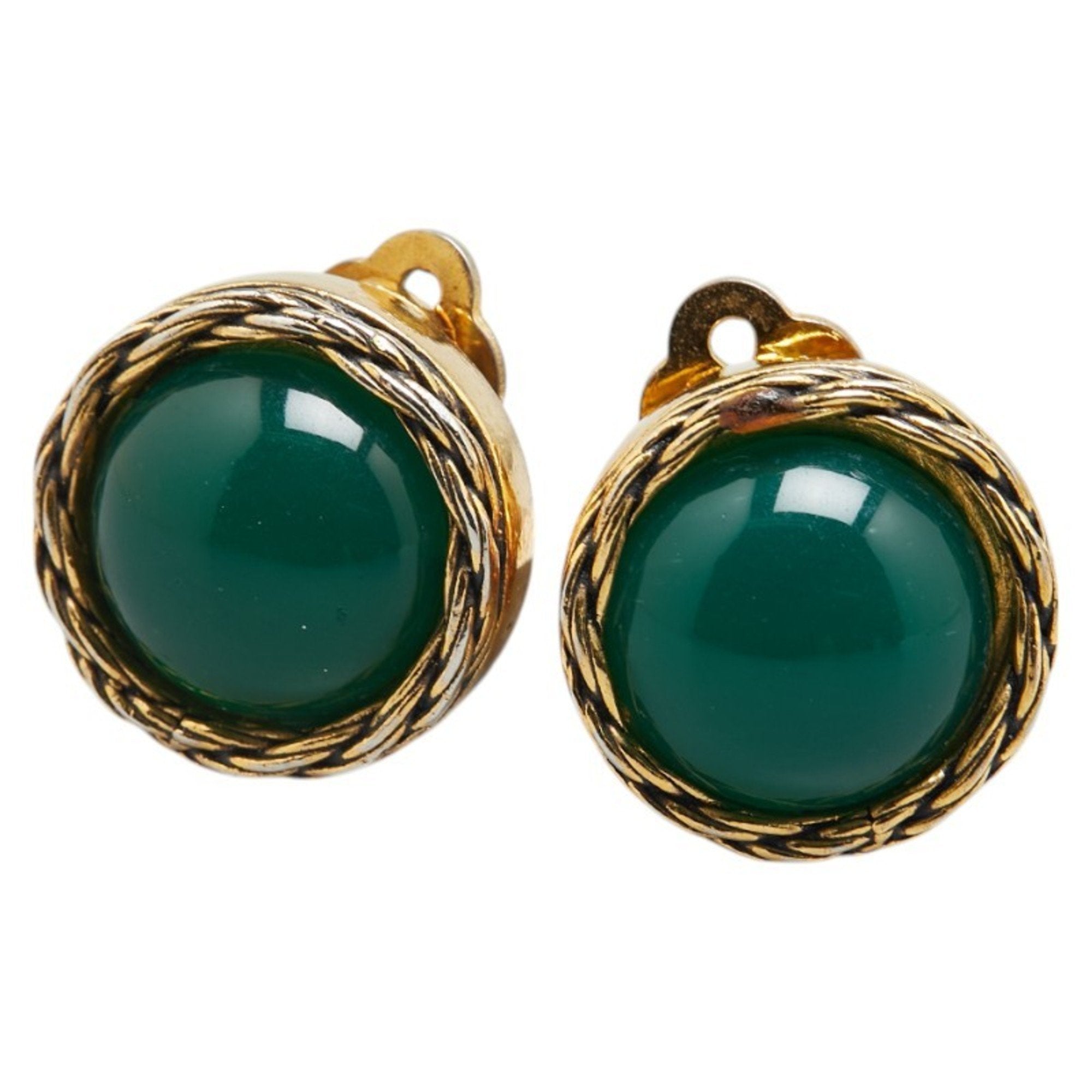 Earrings Gold-Tone Metal