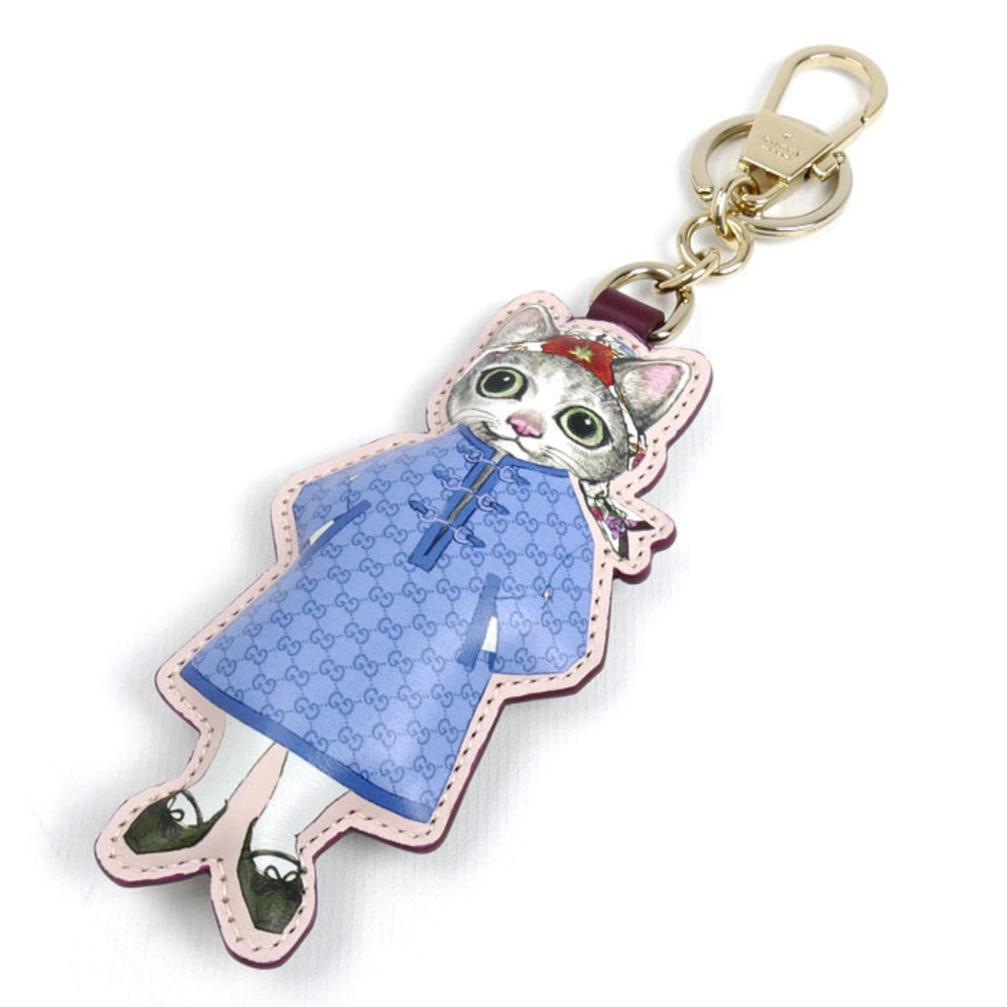Charm GG Supreme Blue and Gold Ring