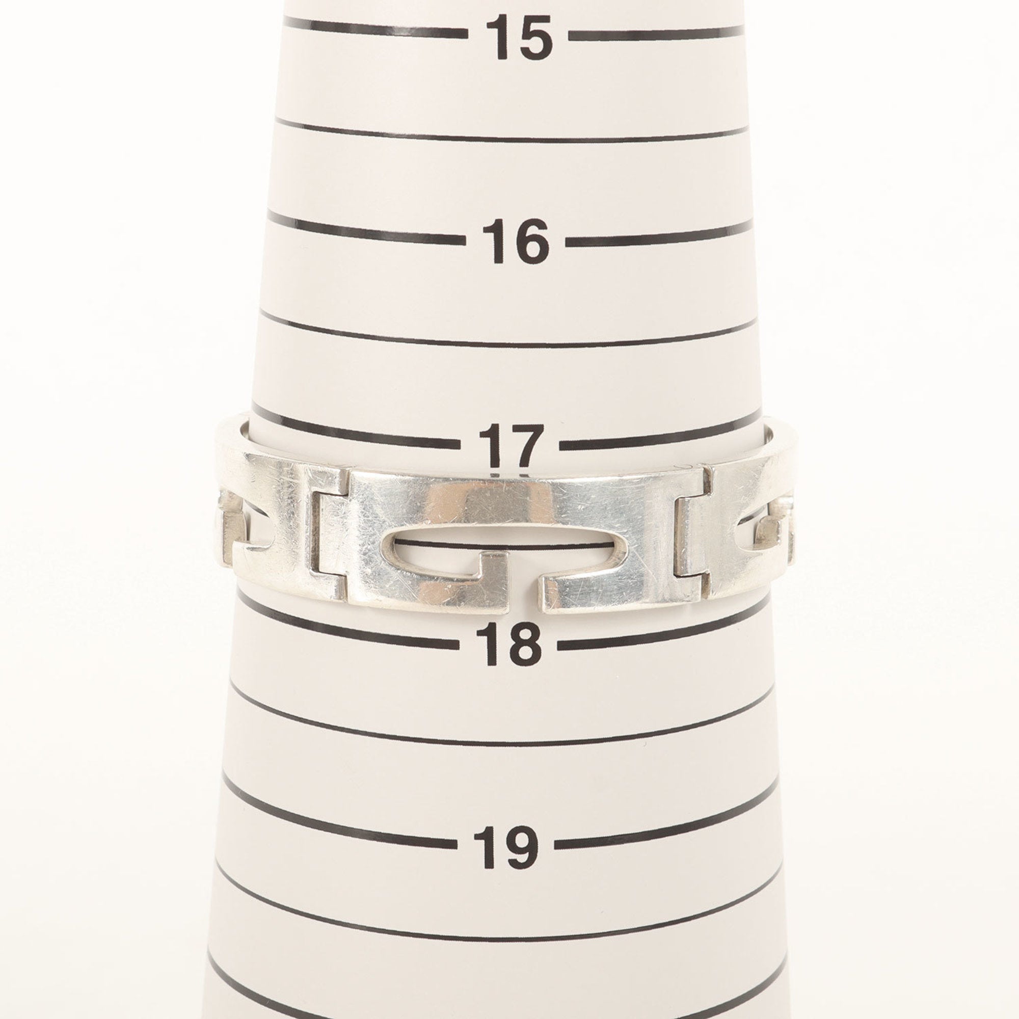 G Plate Bracelet Sterling Silver
