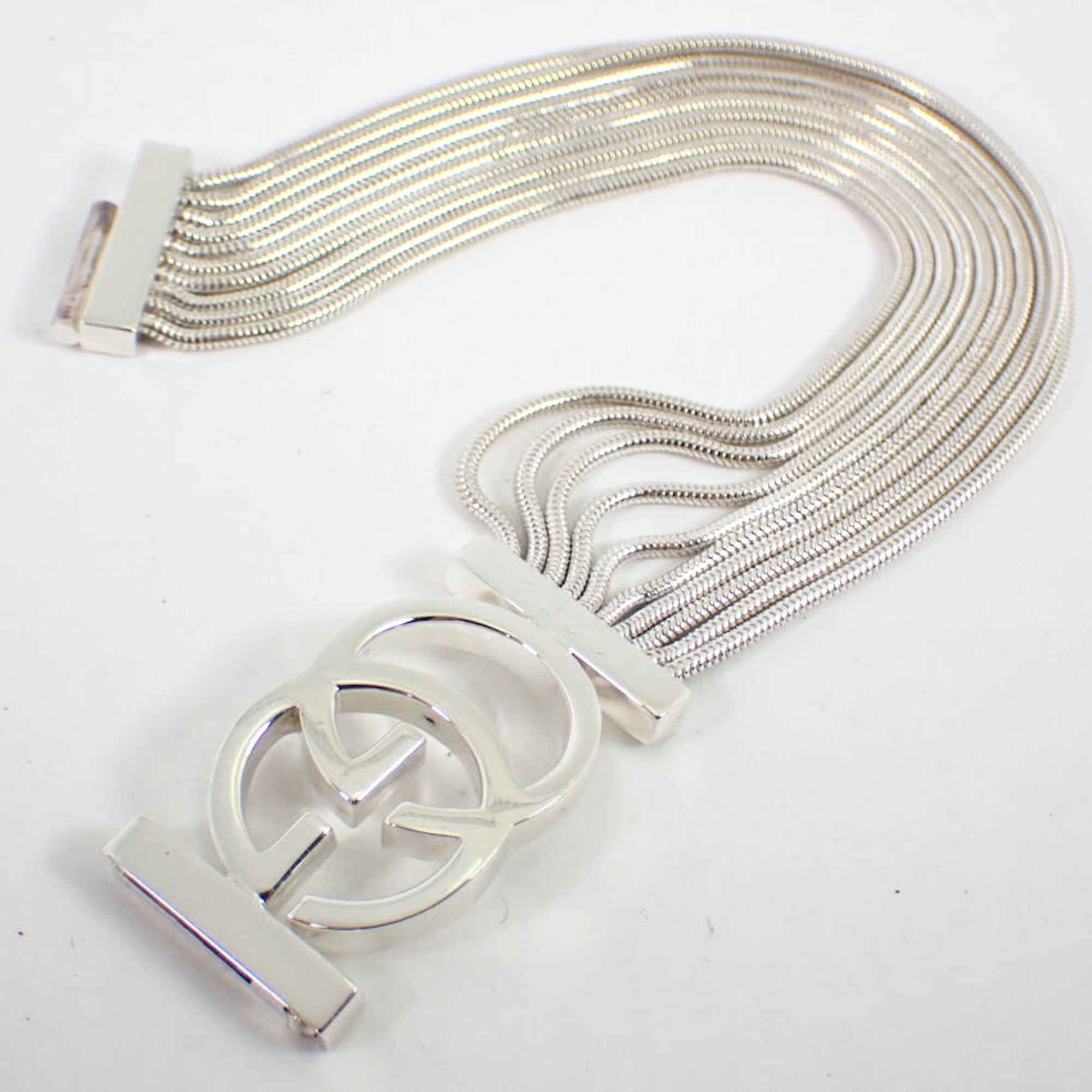 Interlocking G Bracelet Sterling Silver